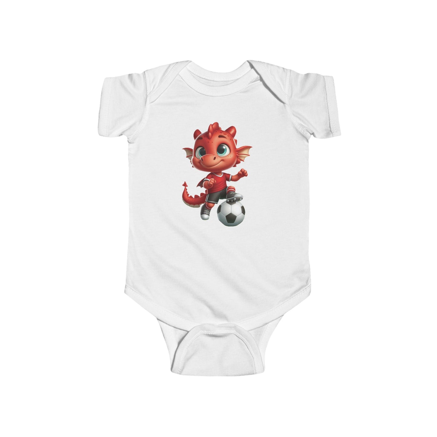 Wrexham Little Red Dragon Infant Bodysuit