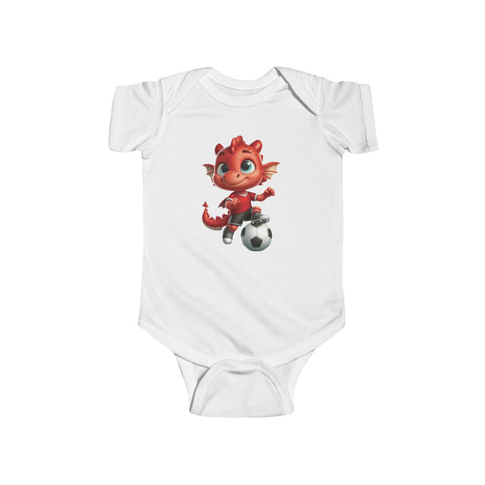 Wrexham Little Red Dragon Infant Bodysuit
