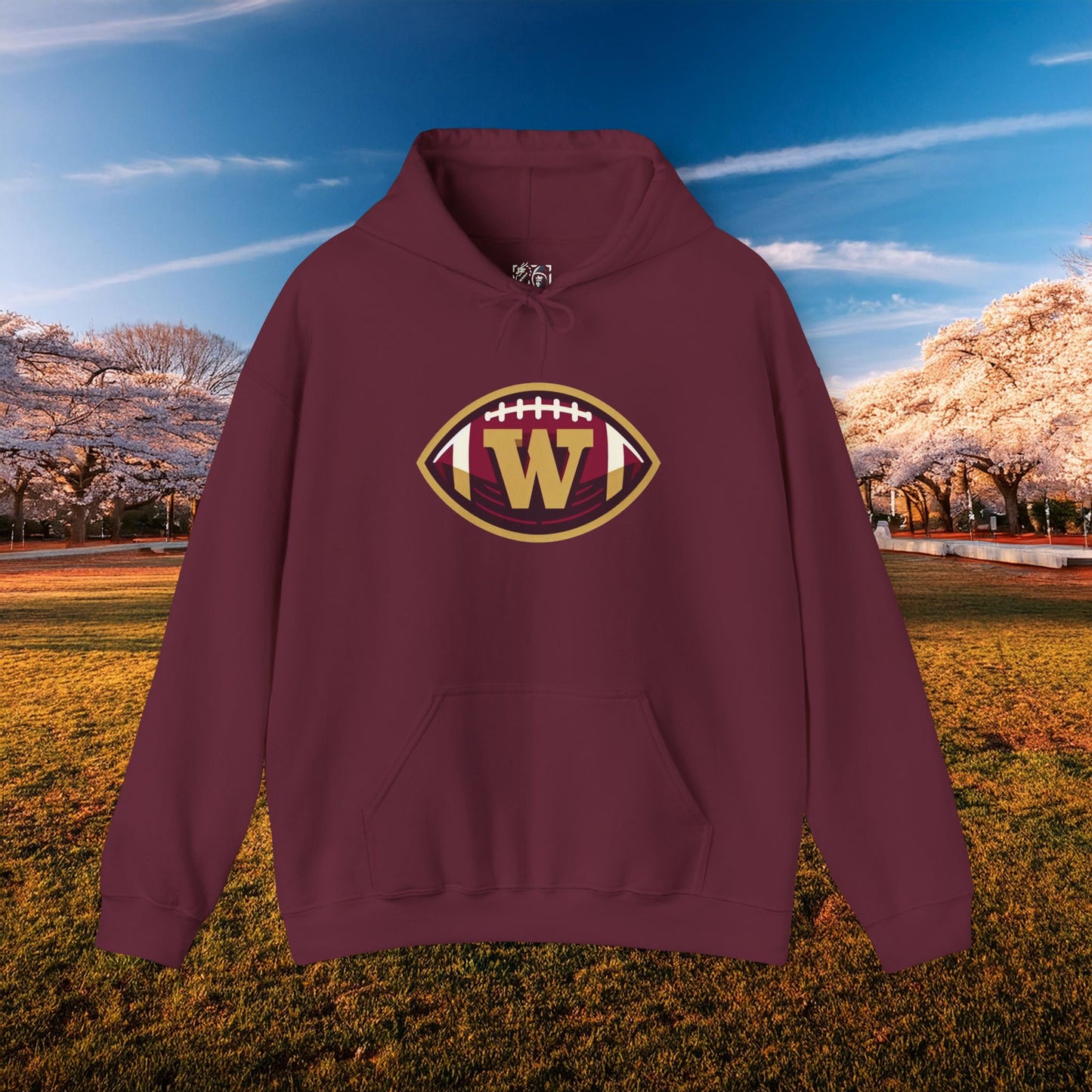 Washington Football Logo Hoodie