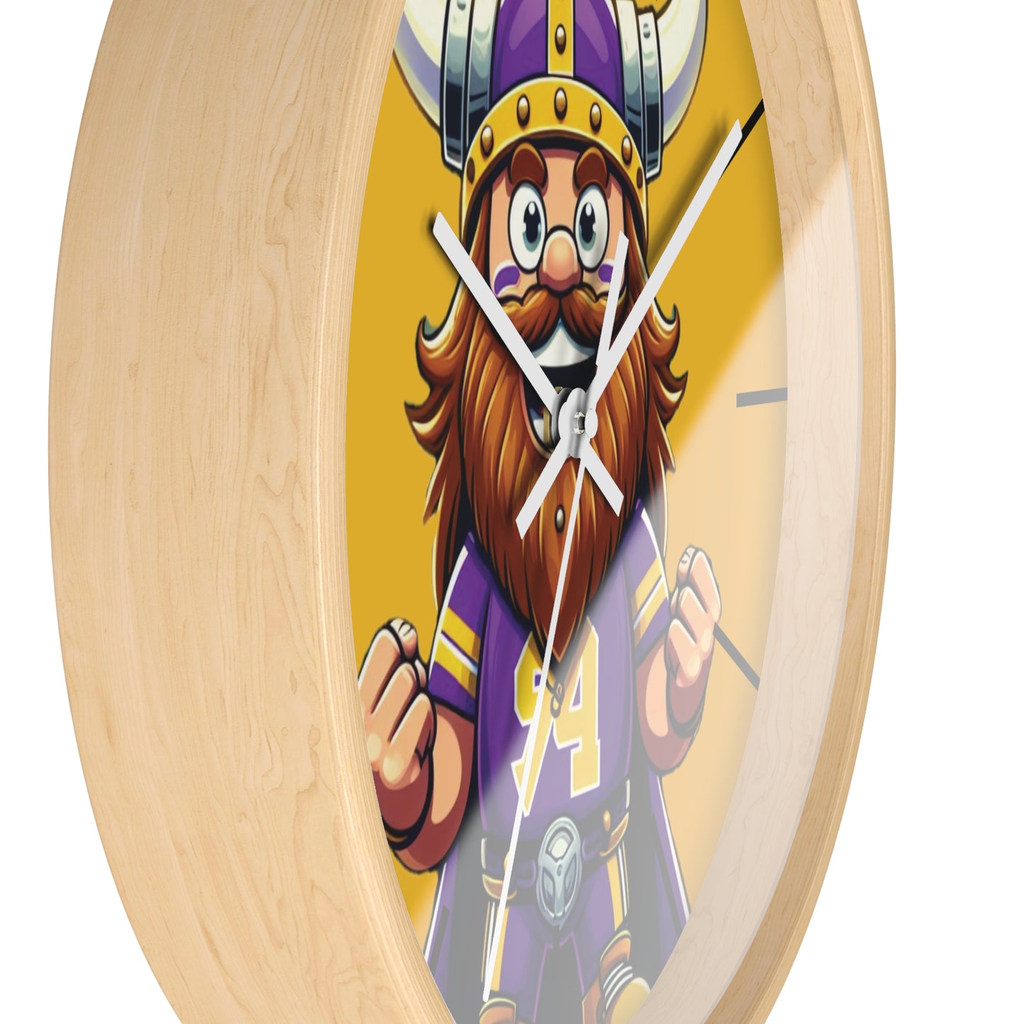 Minnesota Football Fan Wall Clock