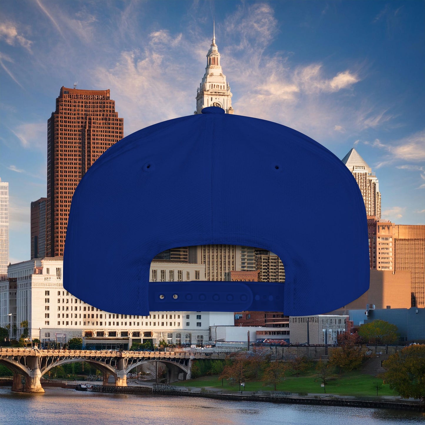 Cleveland Baseball Logo Flat Bill Snapback