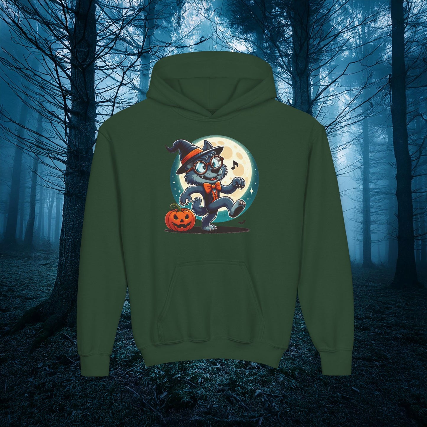 Trick or Treat Werewolf Youth Hoodie