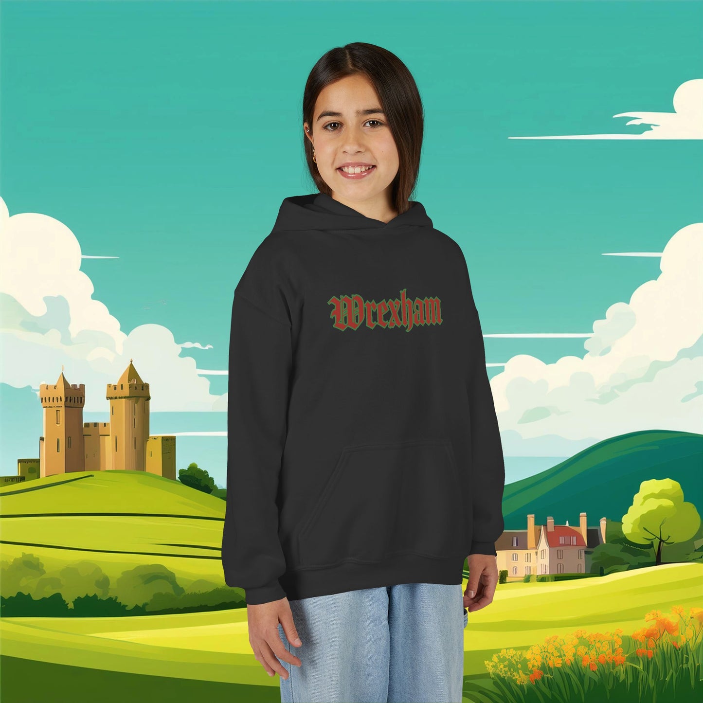 Wrexham Little Red Dragon Youth Hoodie