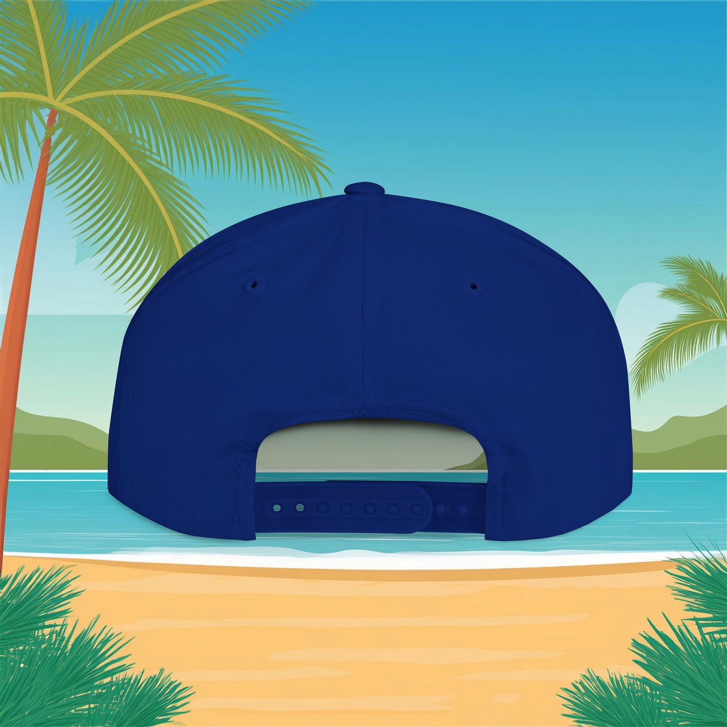 Miami Baseball Logo Flat Bill Snapback