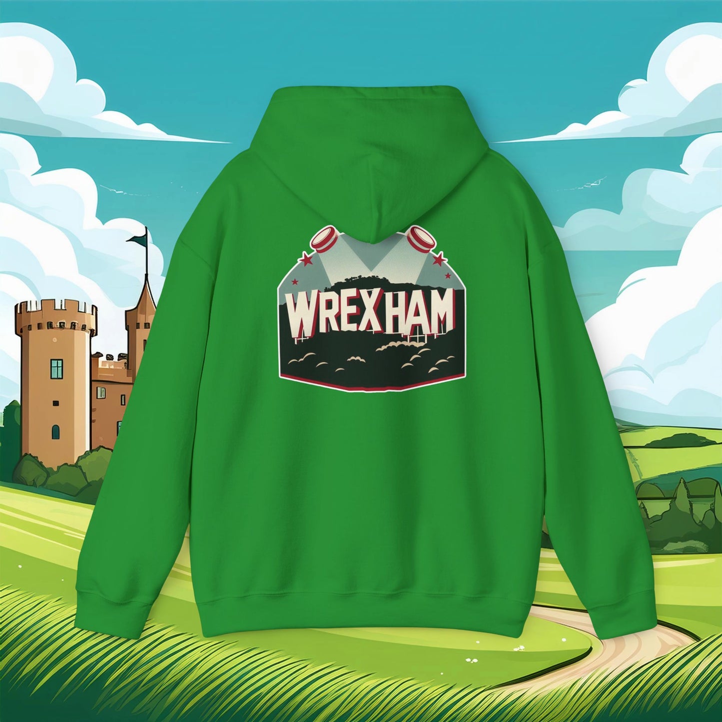 Wrexham Hollywood Sign Hoodie