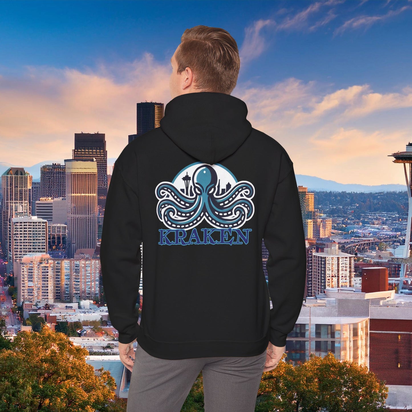 Seattle Hockey Design Hoodie