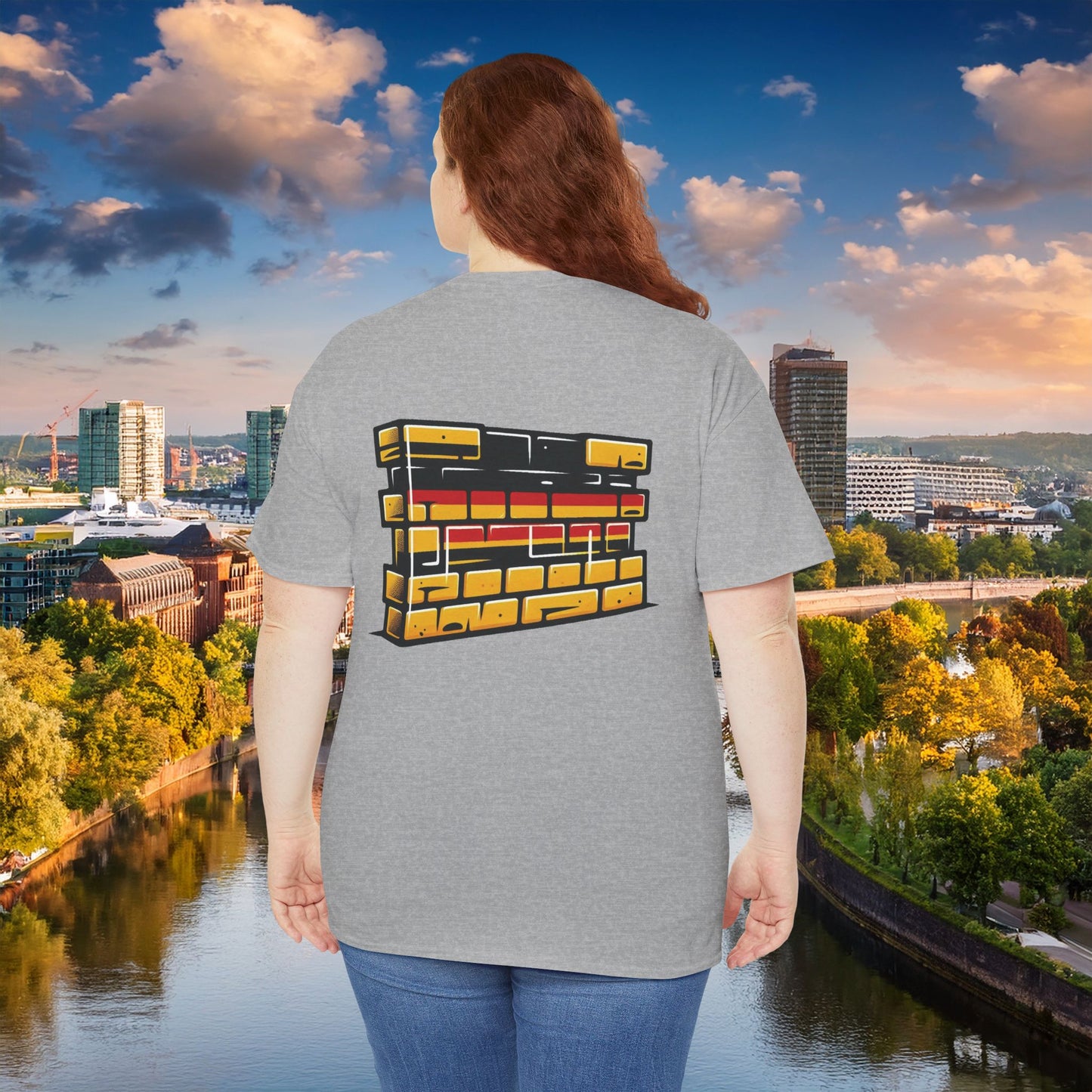 Dortmund Bundesflagge Wall Tee