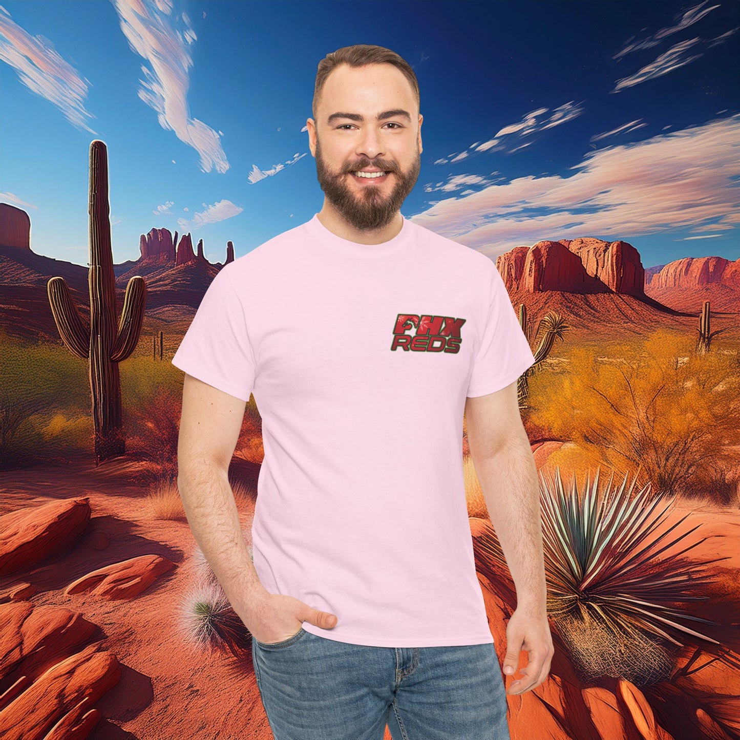 PHX Reds Christmas Crest Tee