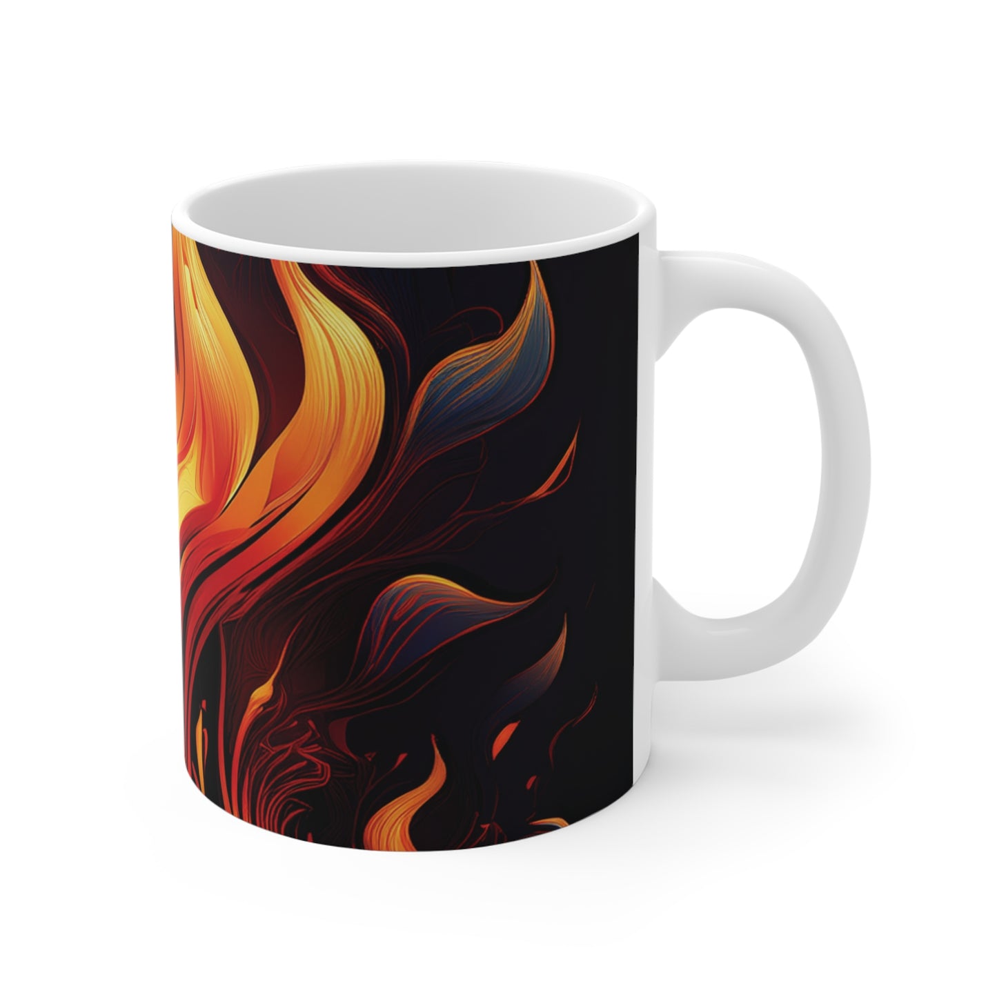 Flames Ceramic Mugs (11oz\15oz)