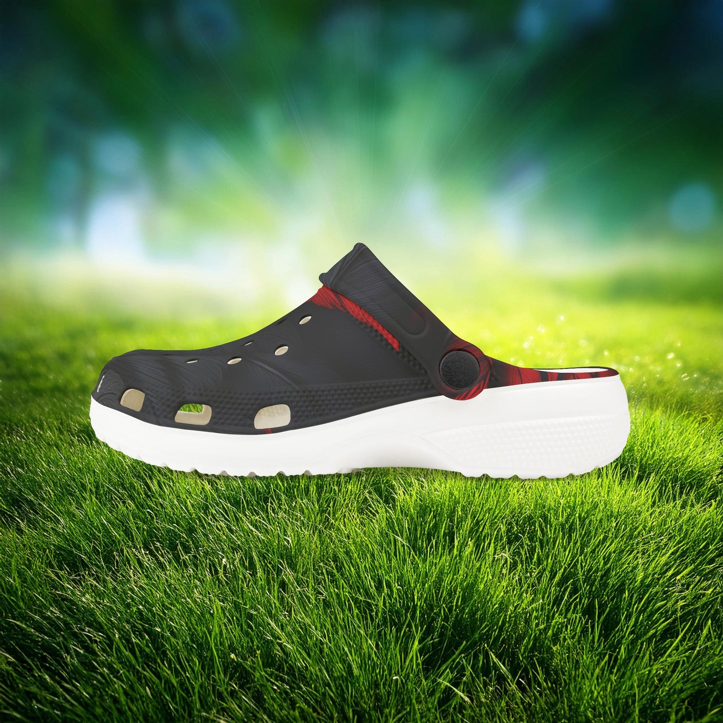 DC United Feather Kid's Foam Clogs