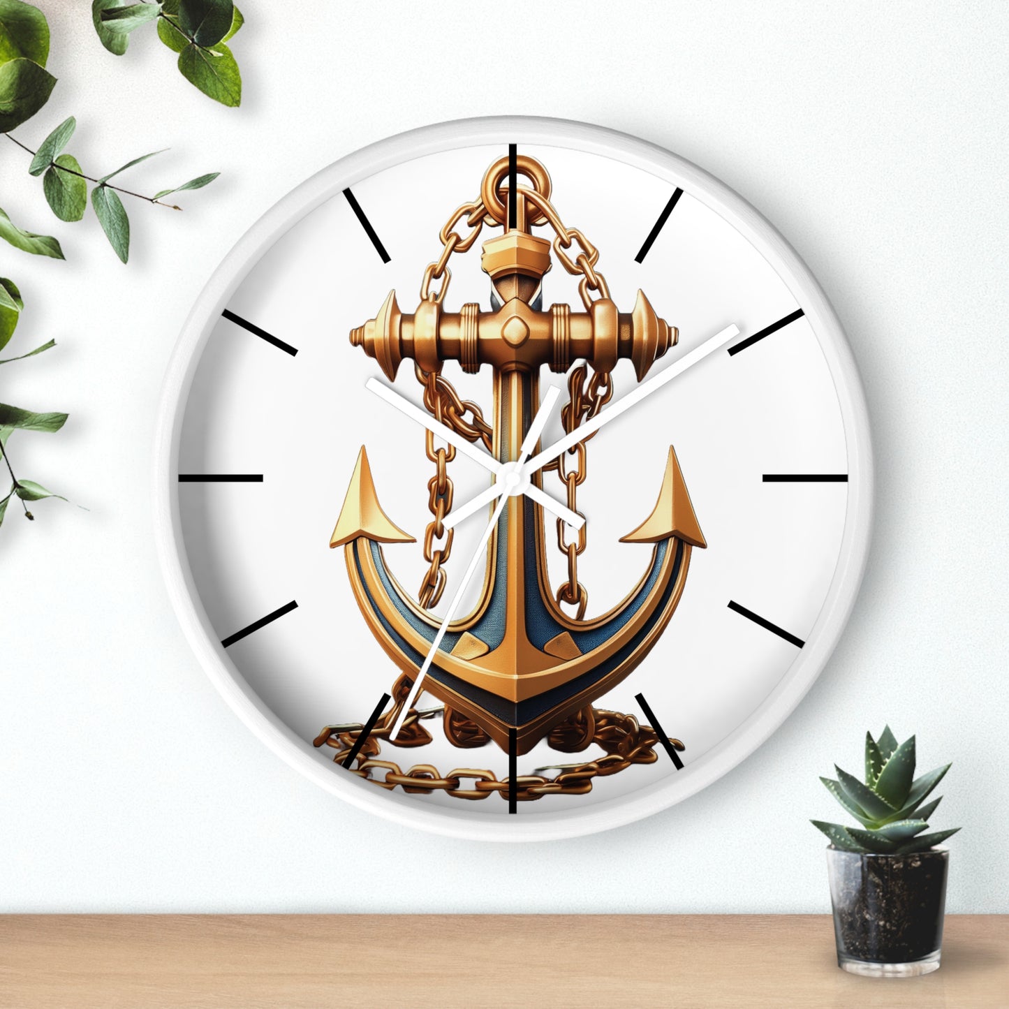 Anchor Wall Clock