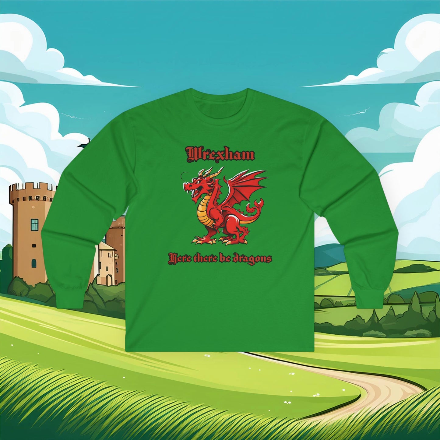 Wrexham Dragons Long Sleeve Tee