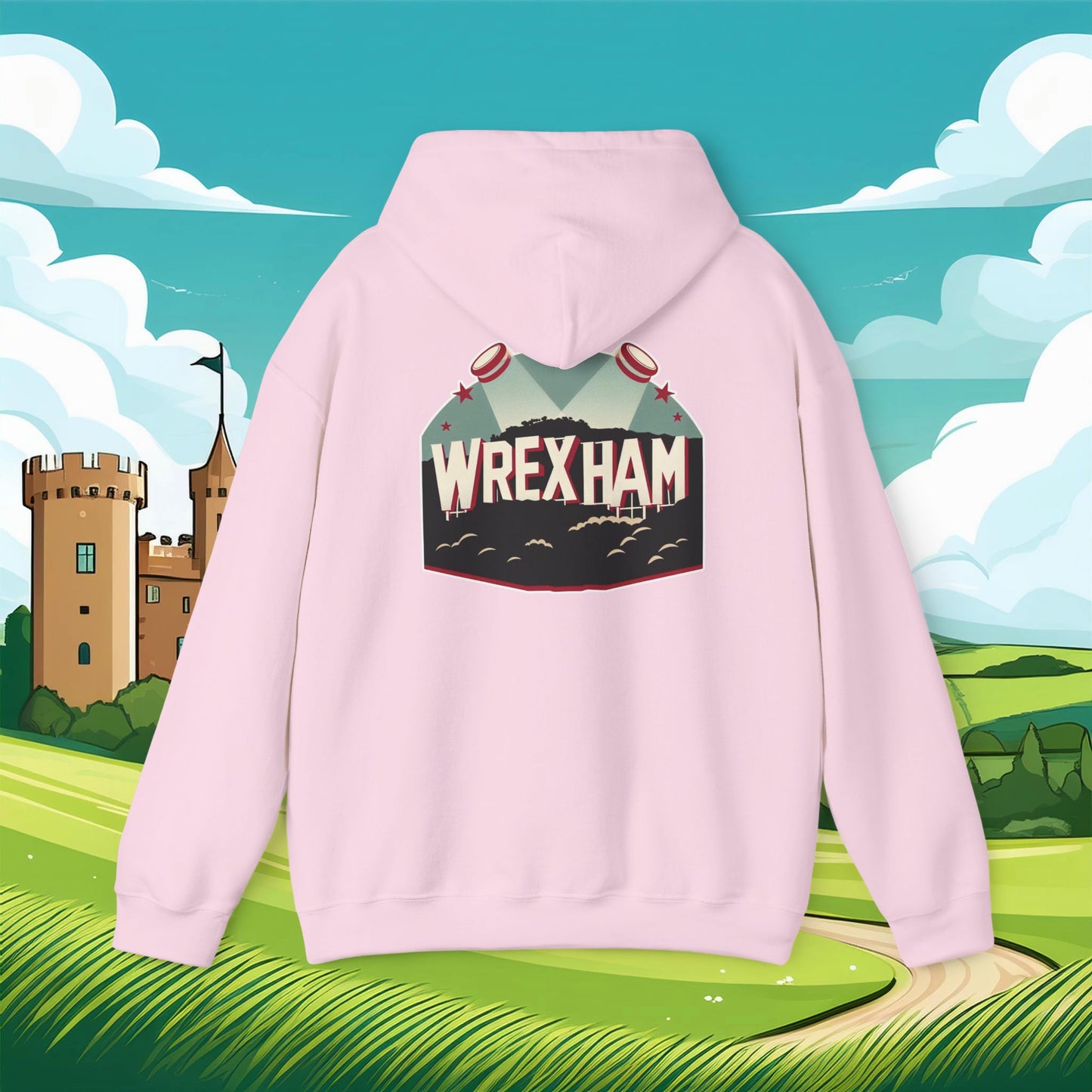 Wrexham Hollywood Sign Hoodie