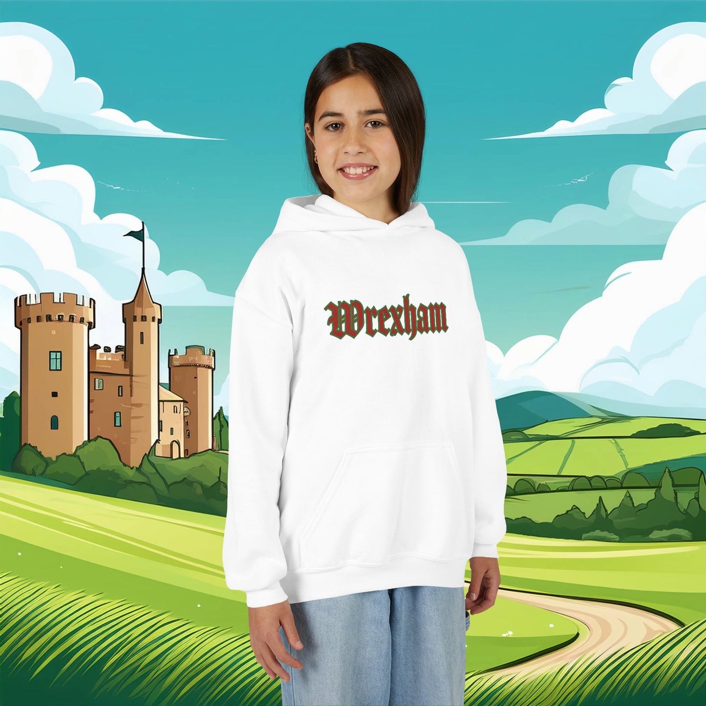 Wrexham Red Dragon Keeper Youth Hoodie