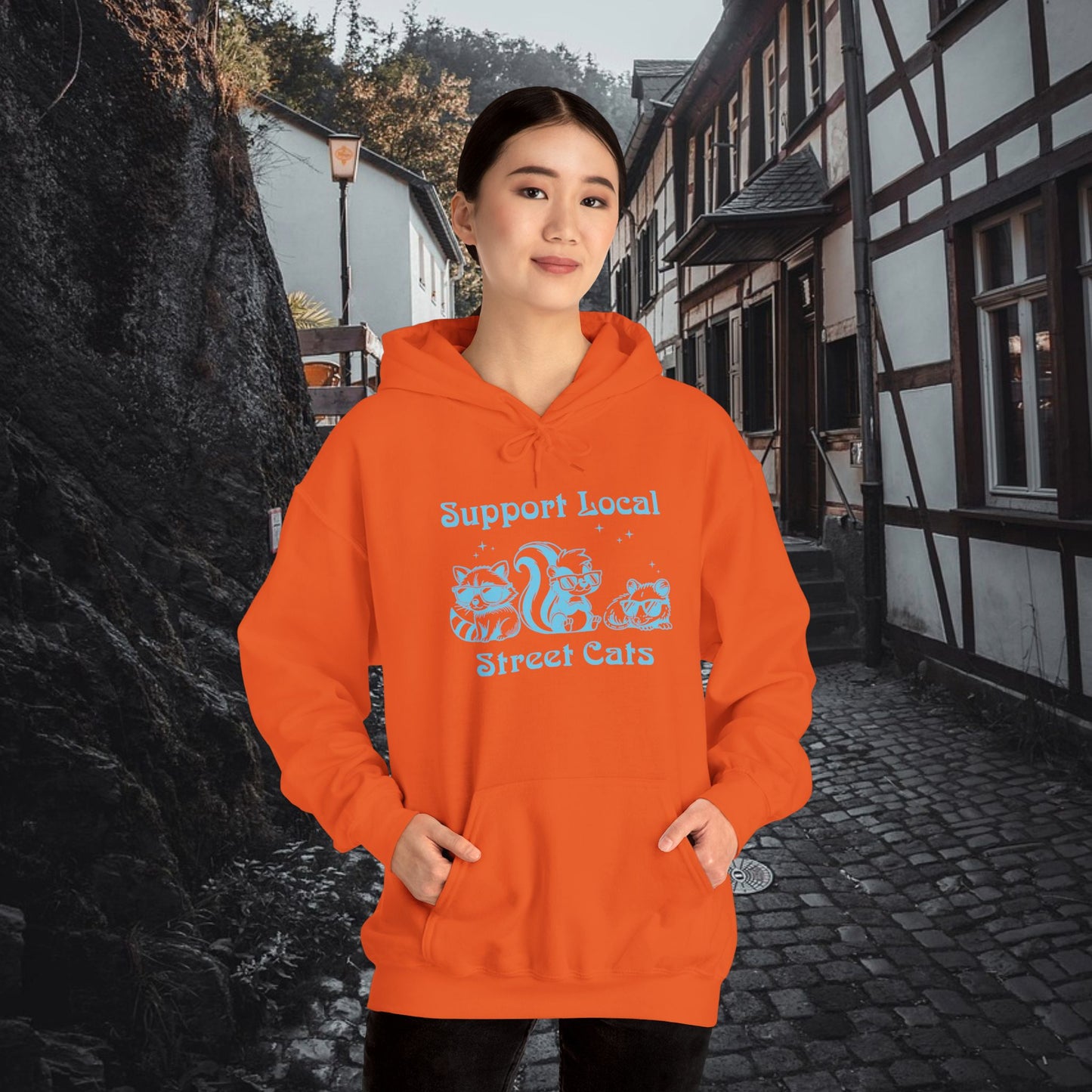 Support Local Street Cats Hoodie