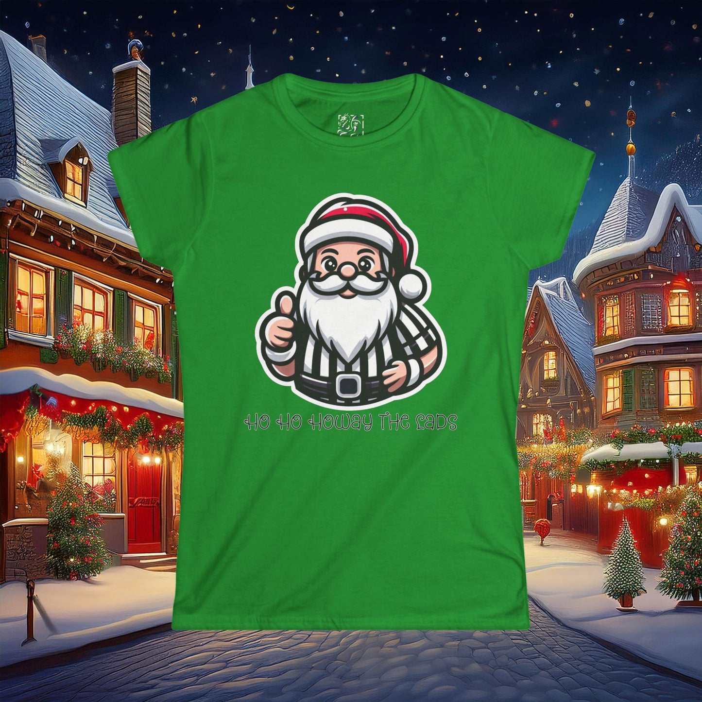 Newcastle United Ho Ho Howay The Lads Women's Tee