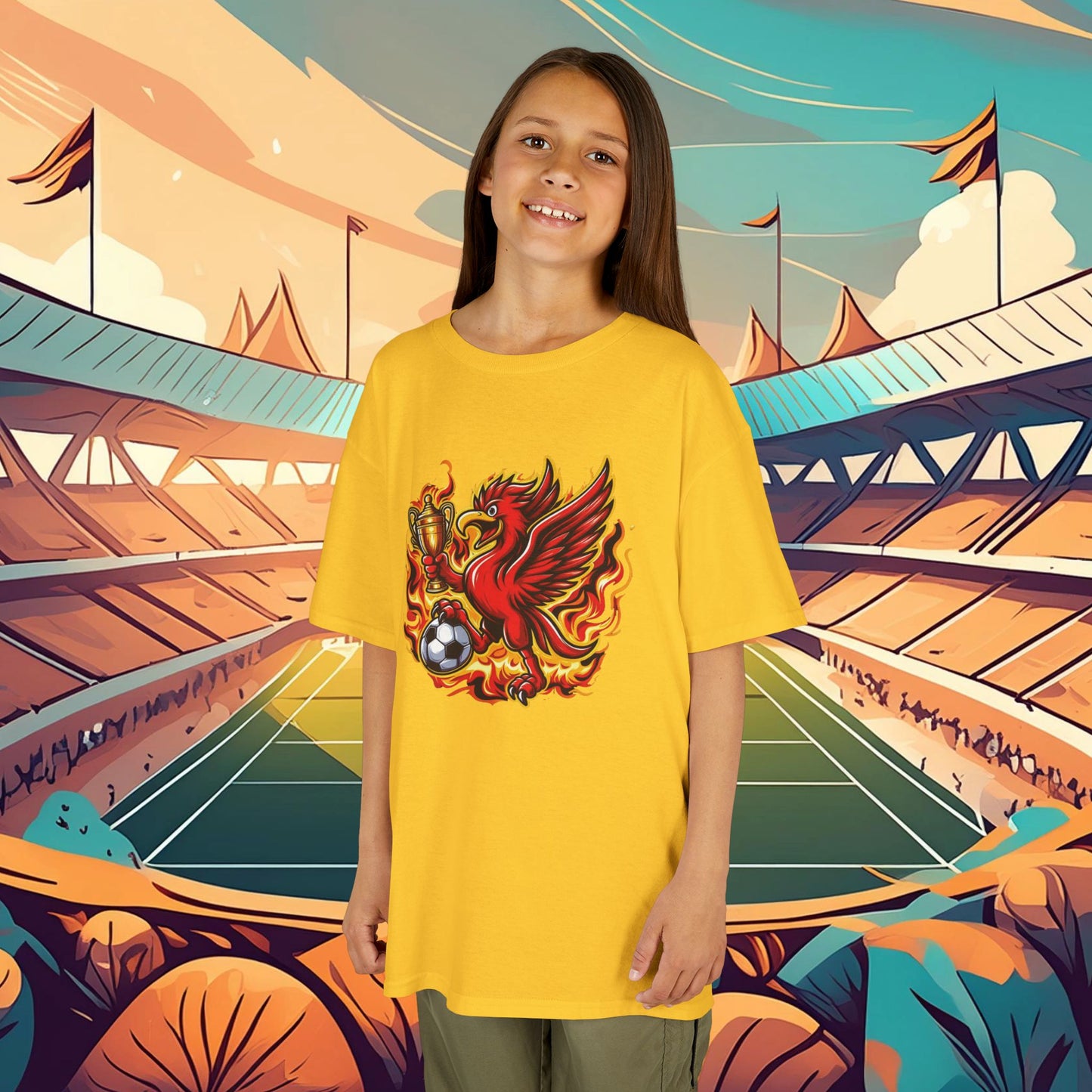 Liverpool Flames Kids Tee