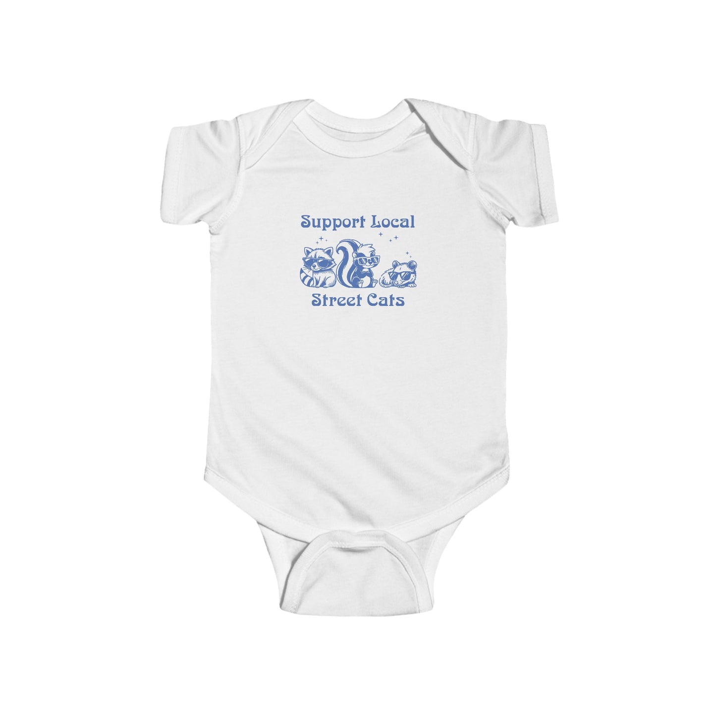 Support Local Street Cats Infant Bodysuit