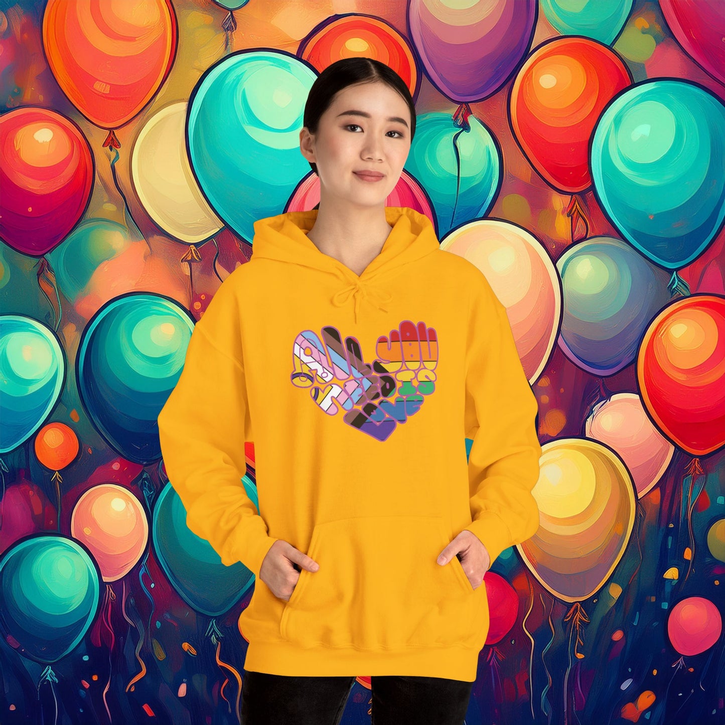 The "All You Need Is Love" Hoodie