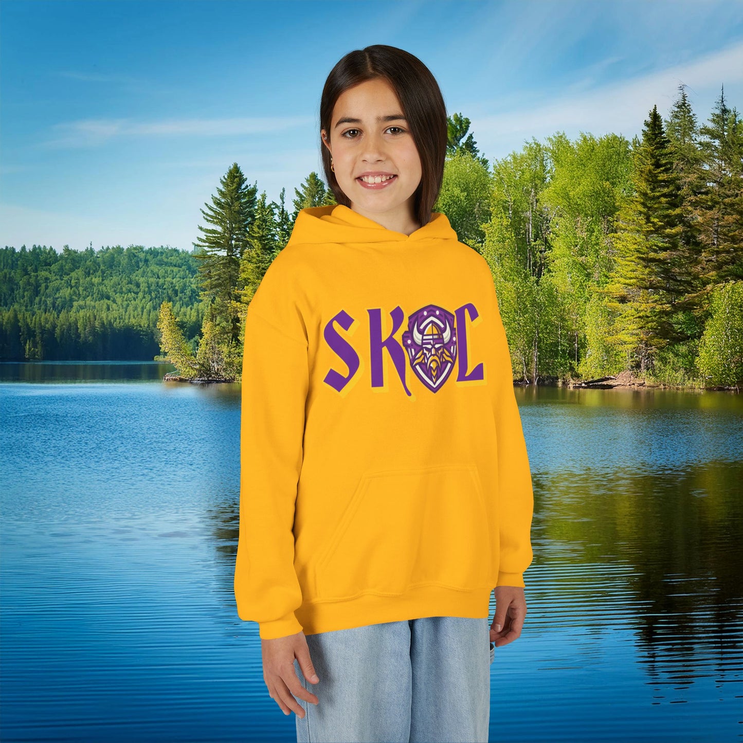 Minnesota Football SKOL Logo Youth Hoodie