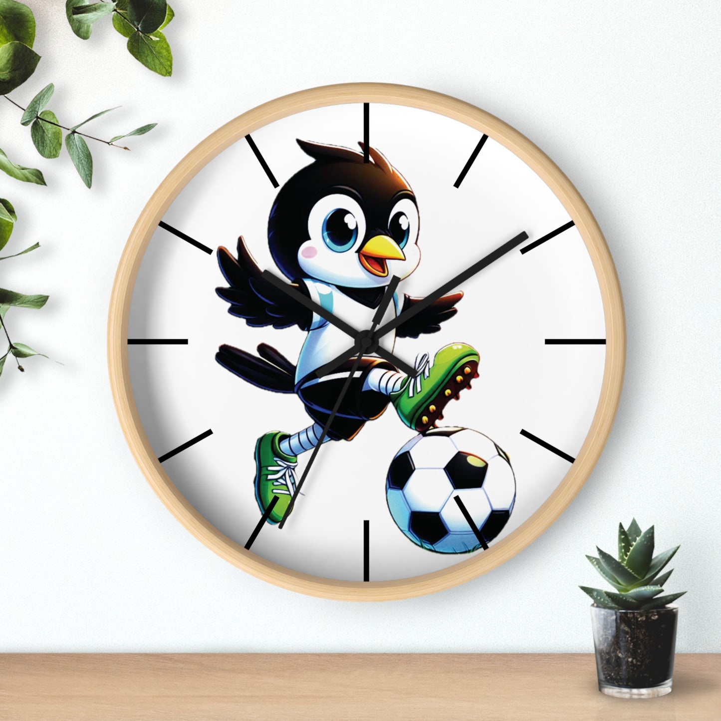 Mini Mag Striker Wall Clock