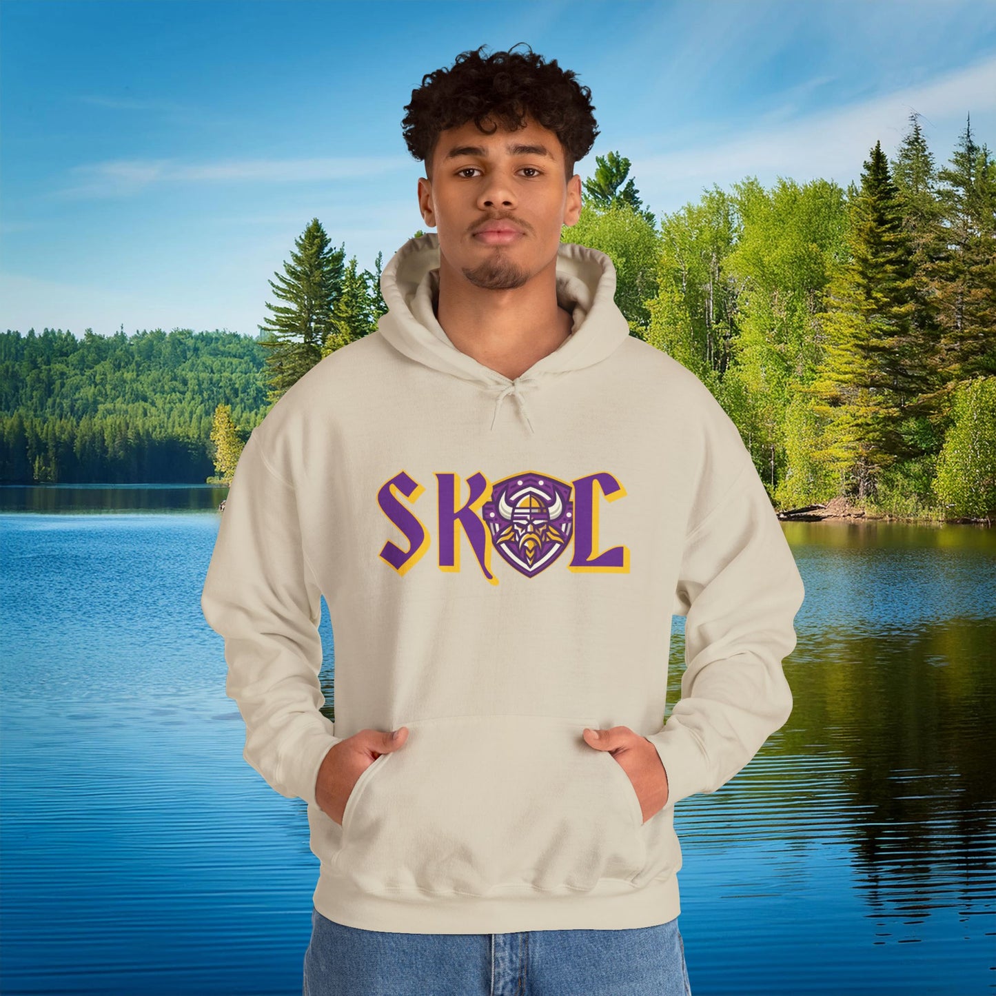 Minnesota Football SKOL Logo Hoodie