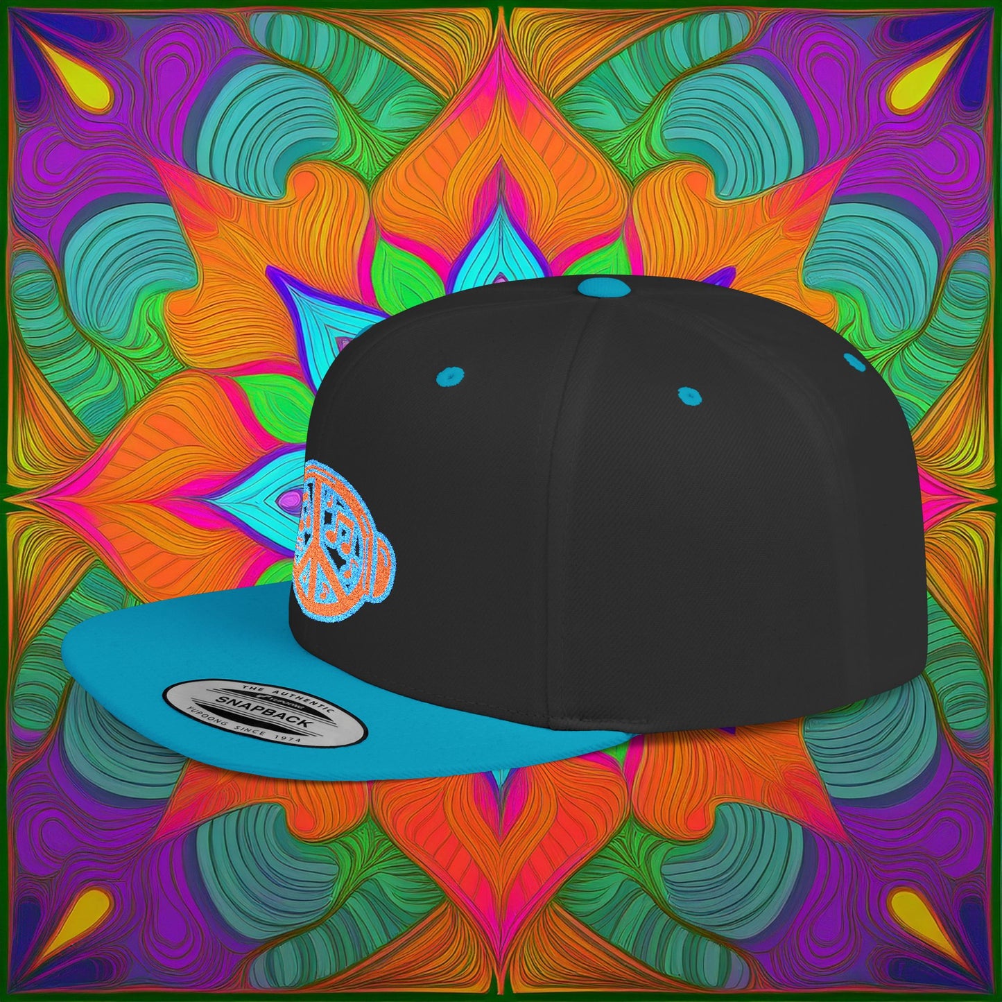 Beats Peace Logo Flat Bill Snapback