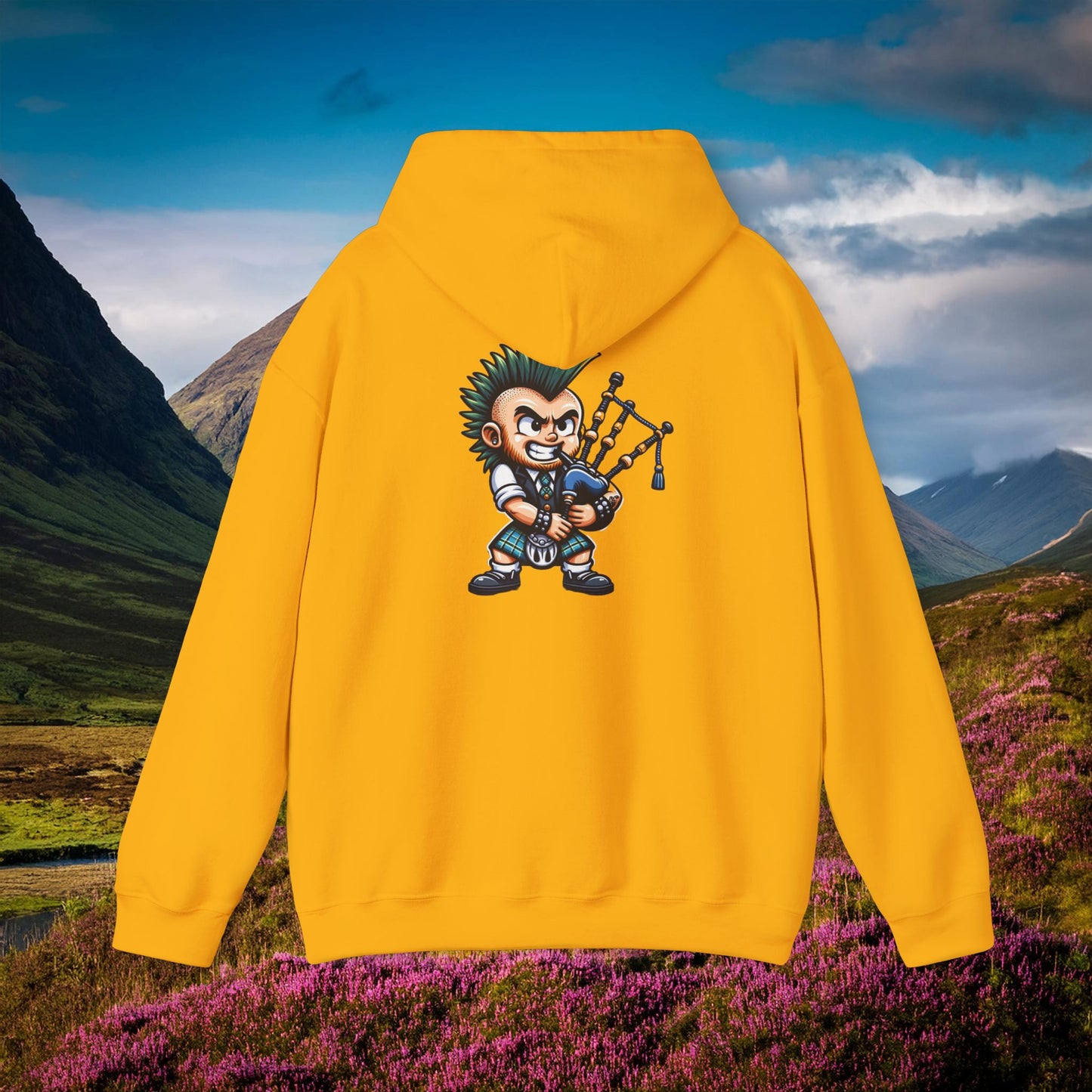 Scottish Punk Rock Hoodie