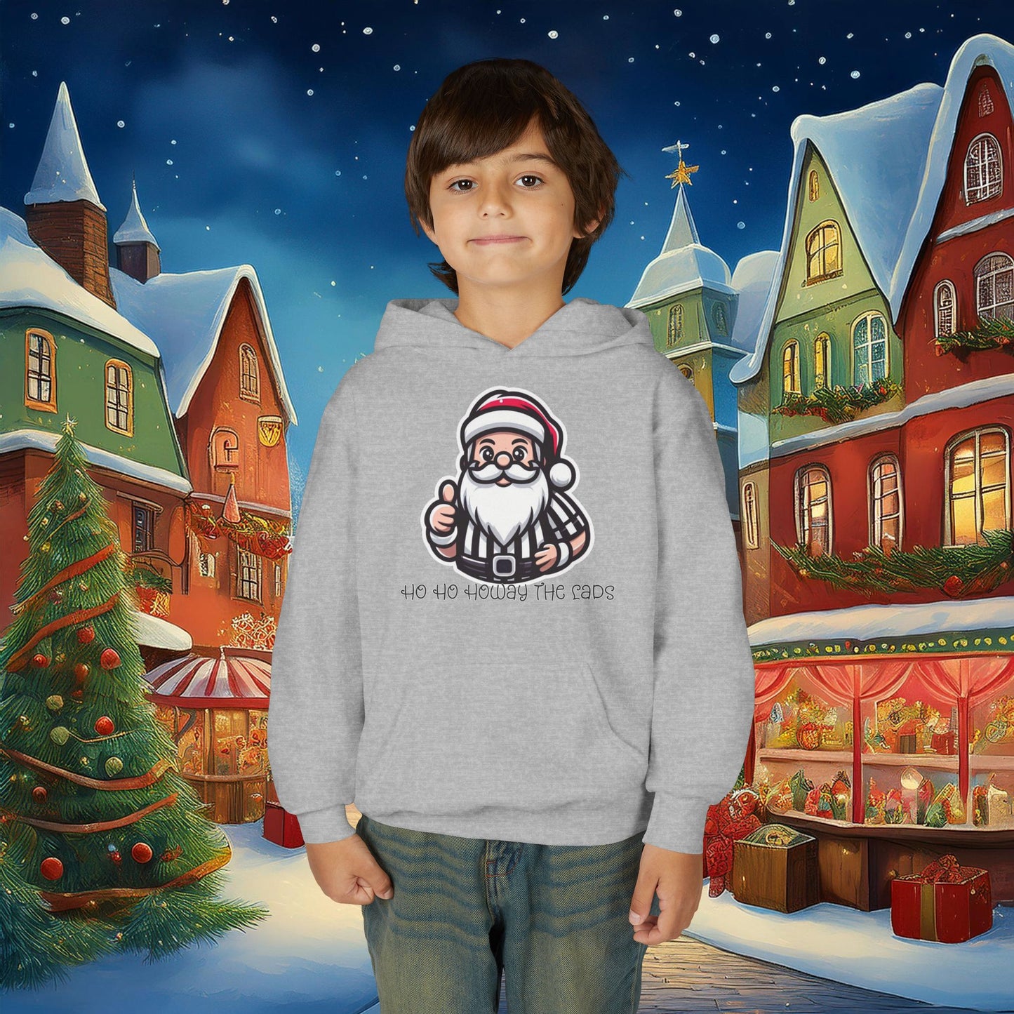 Newcastle United Ho Ho Howay the Lads Youth Hoodie