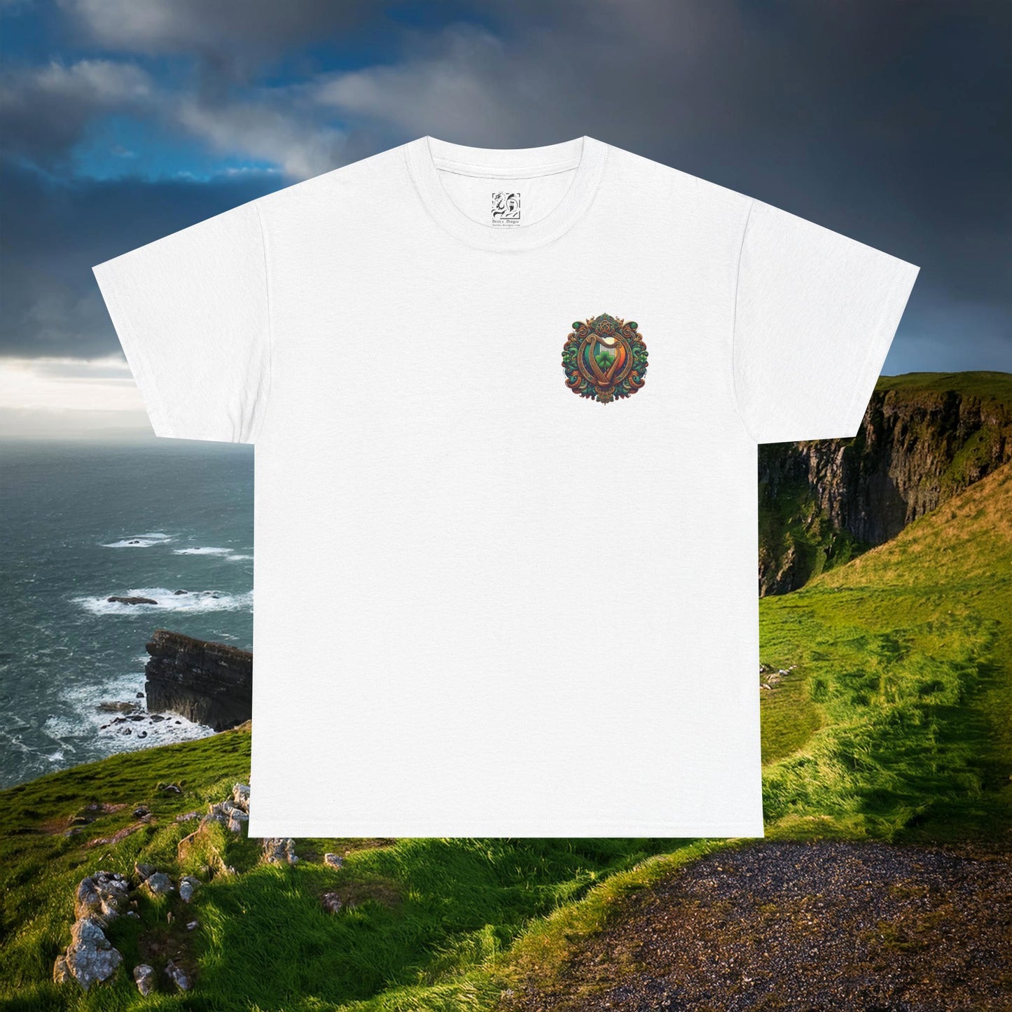 Ireland Harp Crest Tee