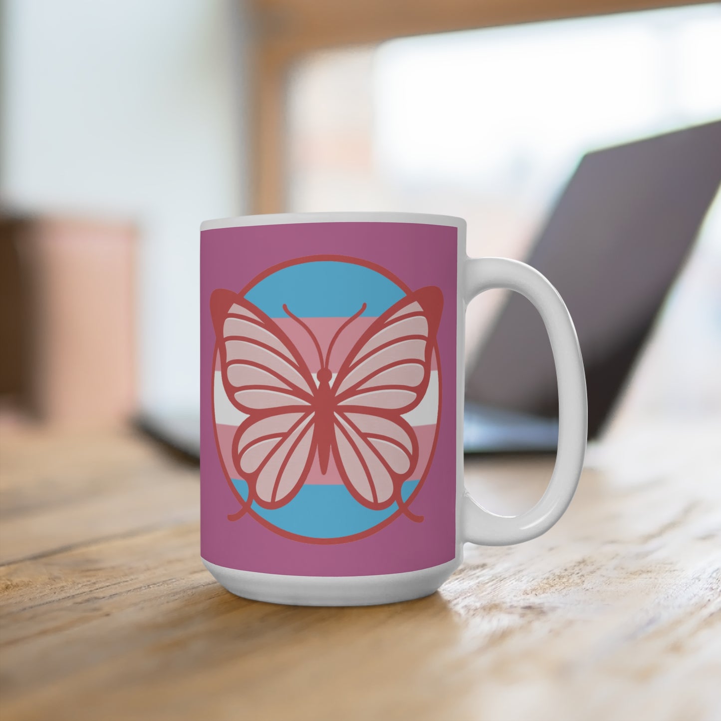 The T Elders Butterfly Mug (11oz/15oz)