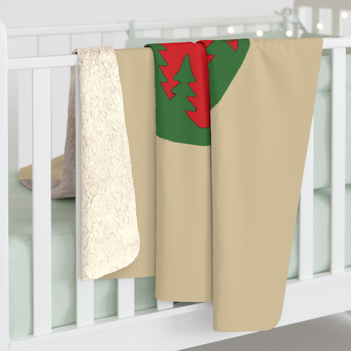 Minnesota Wild Wolf Sherpa Fleece Blanket