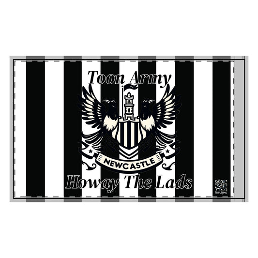 Newcastle United Toon Army Double-Sided Flag