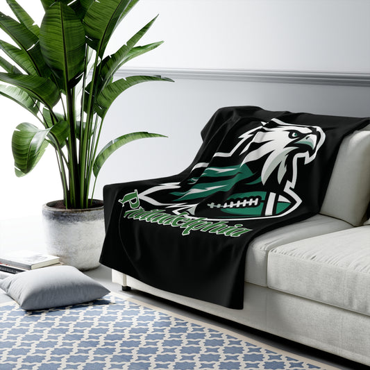 Philadelphia Football Sherpa Fleece Blanket