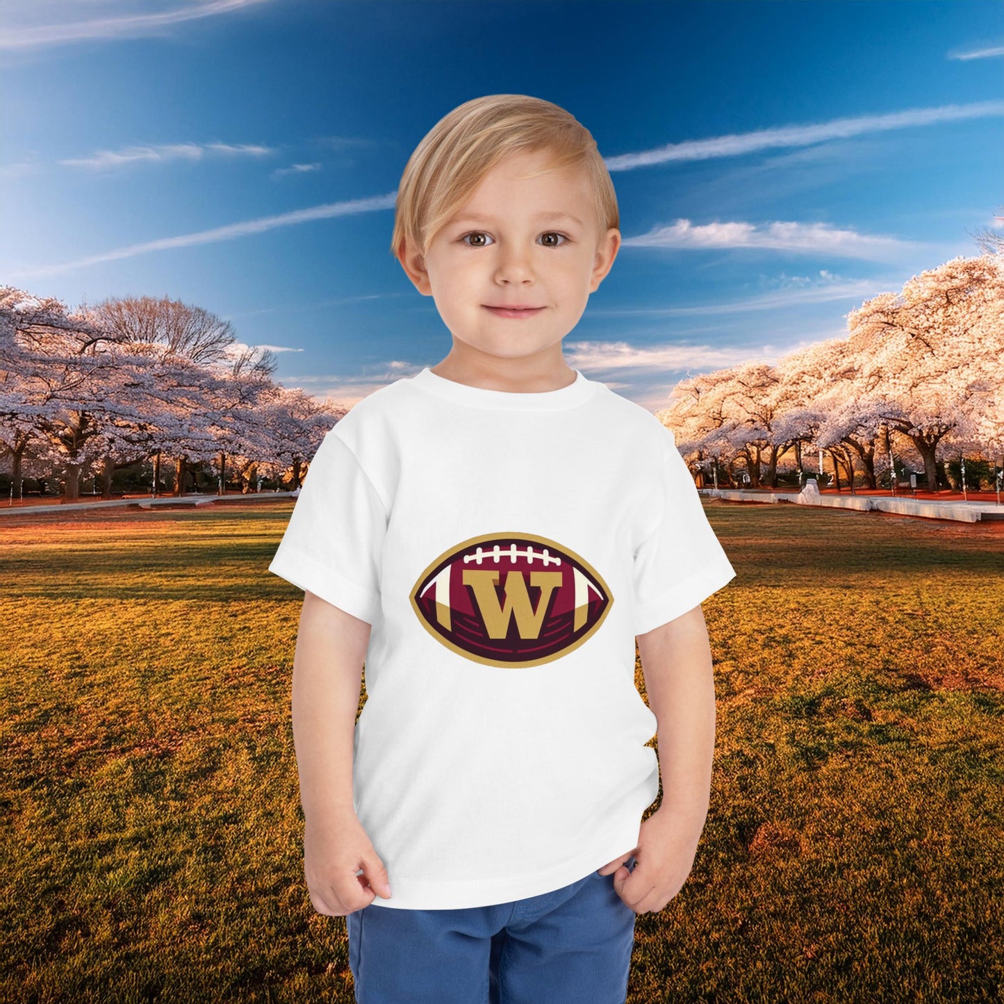 Washington Football Logo Toddler Tee