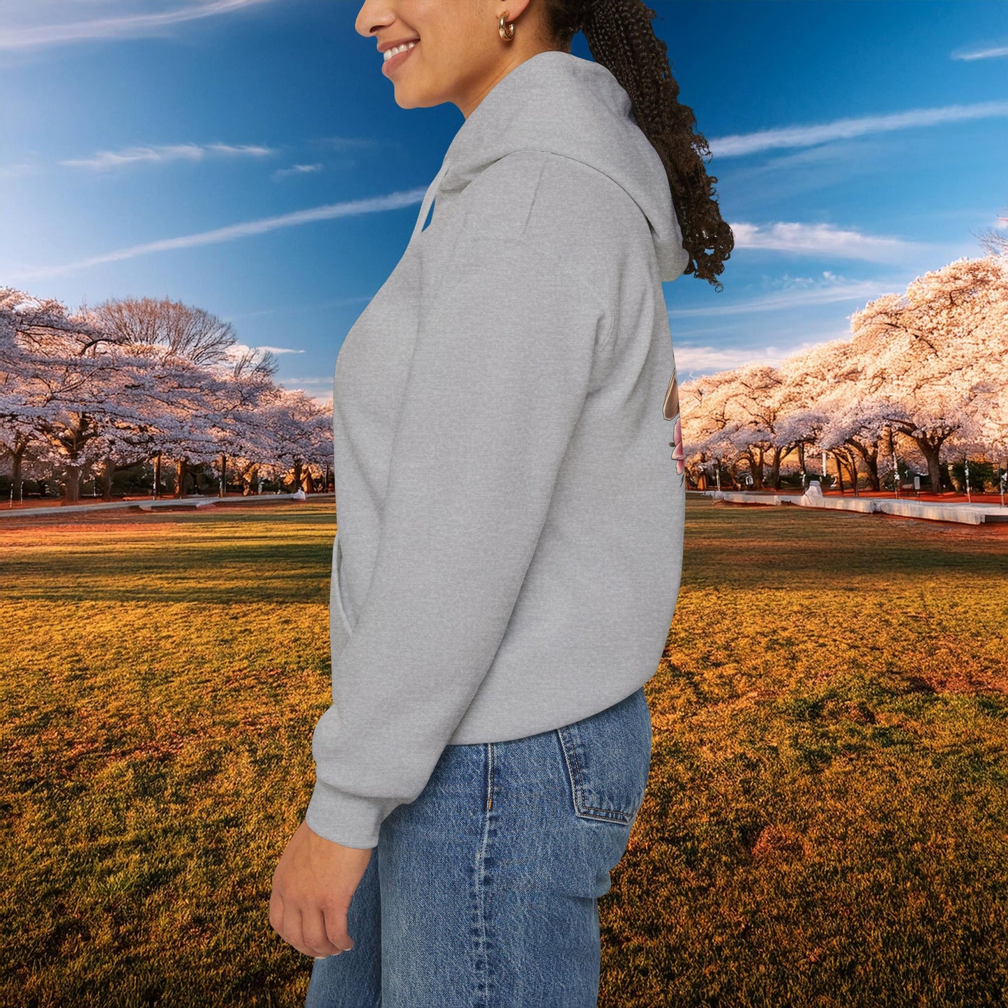 Washington Baseball Cherry Blossom Hoodie