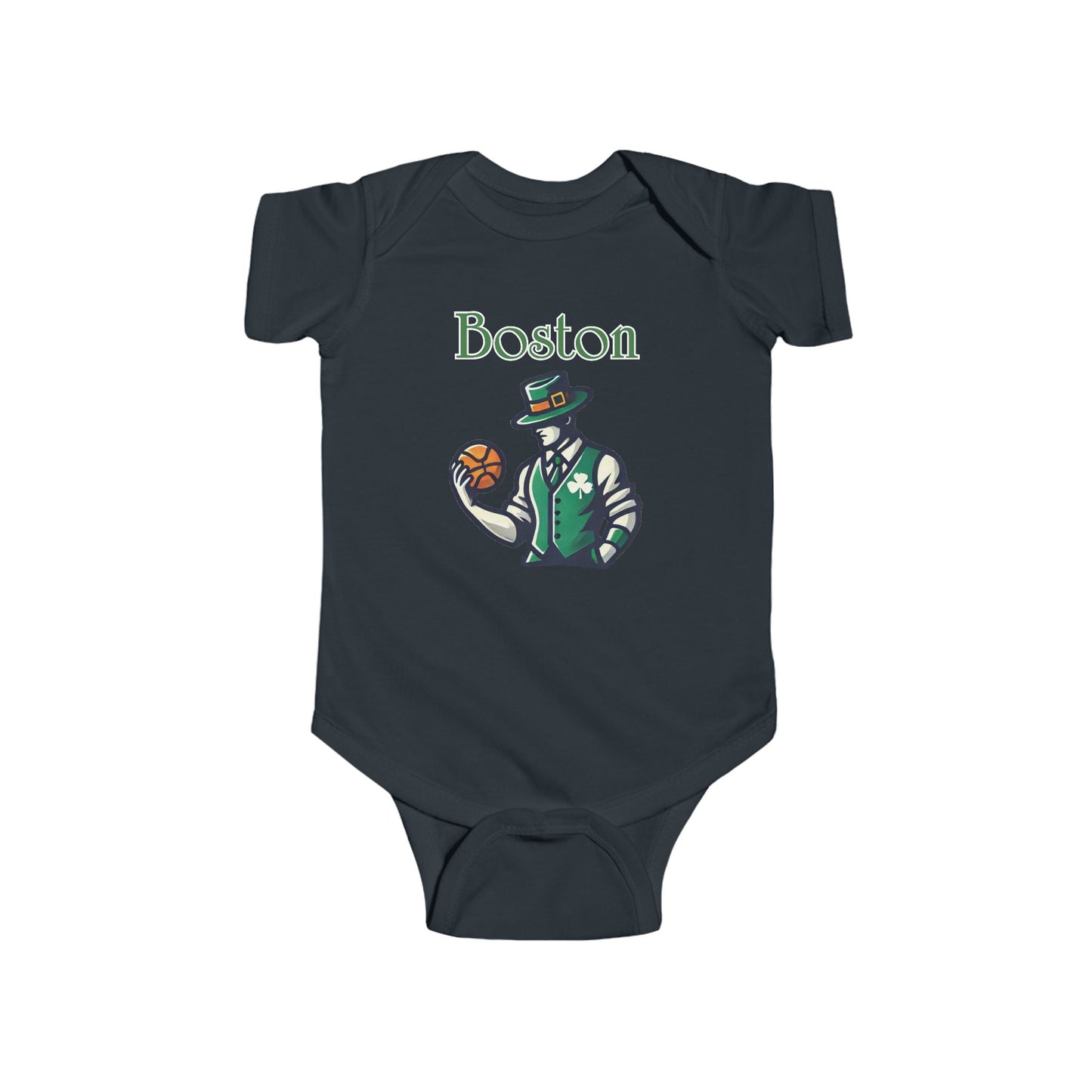 Boston Basketball Infant Bodysuit