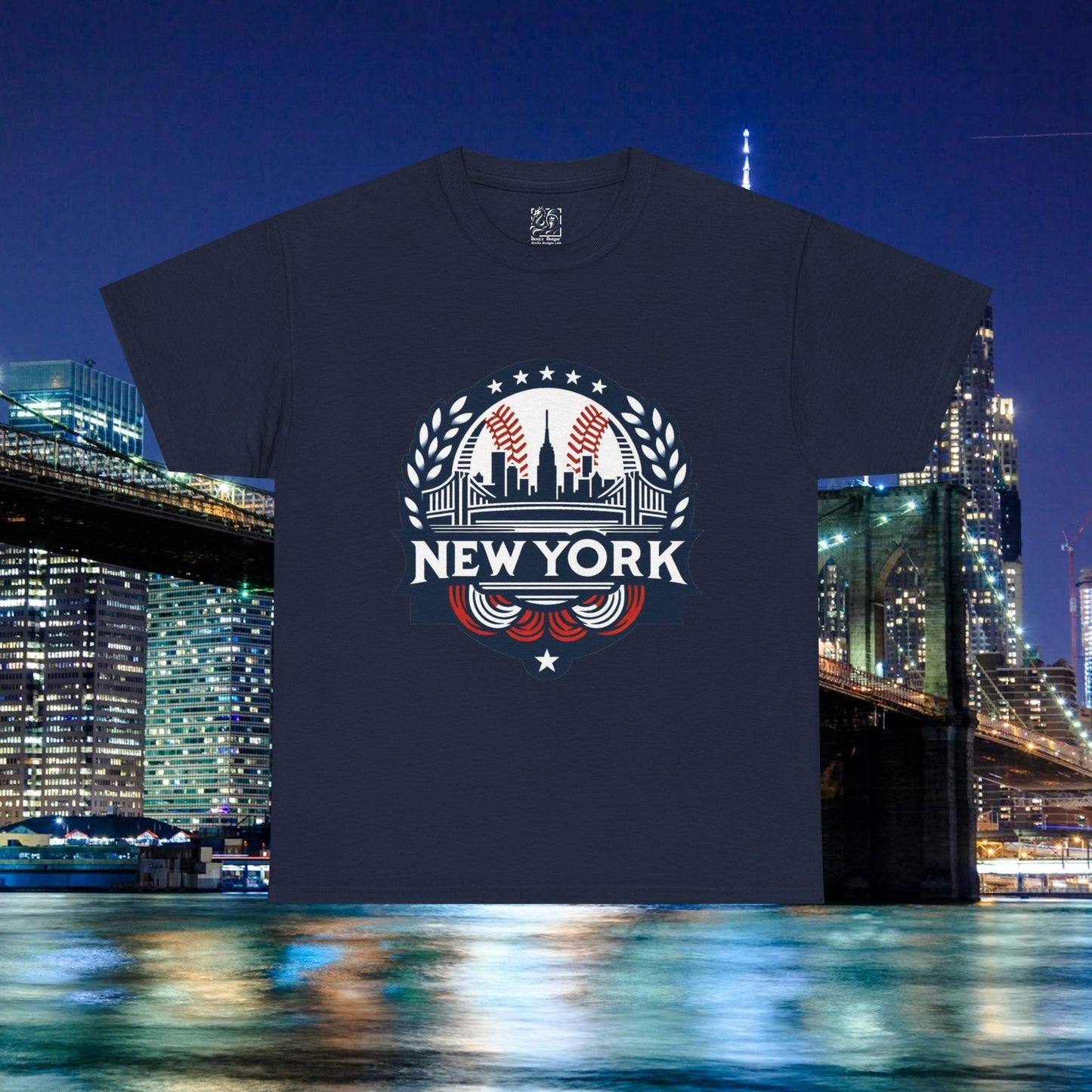 New York Bronx Baseball Tee