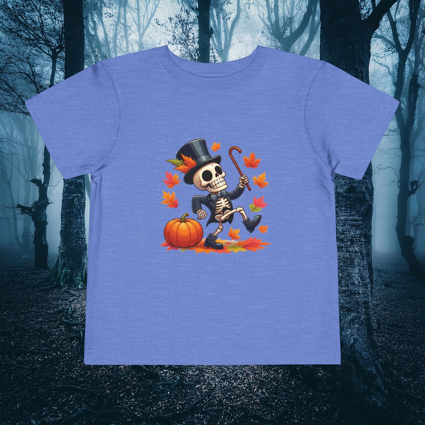 Snazzy Skeleton Toddler Tee