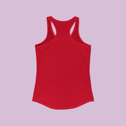 Revolutionary Red Dragons Crest Women's Racerback Tank - Alternative