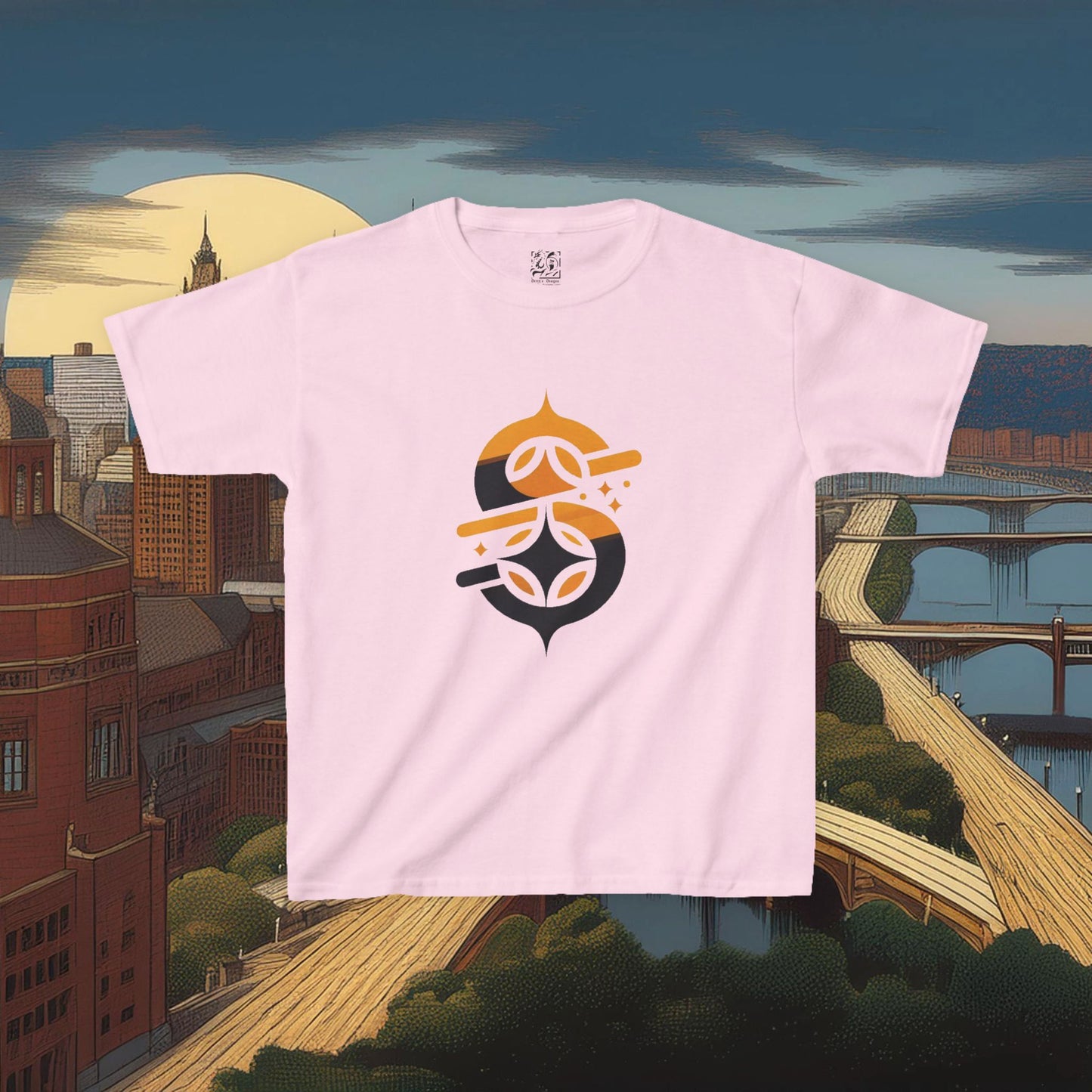 Pittsburgh Football Logo Kids Tee
