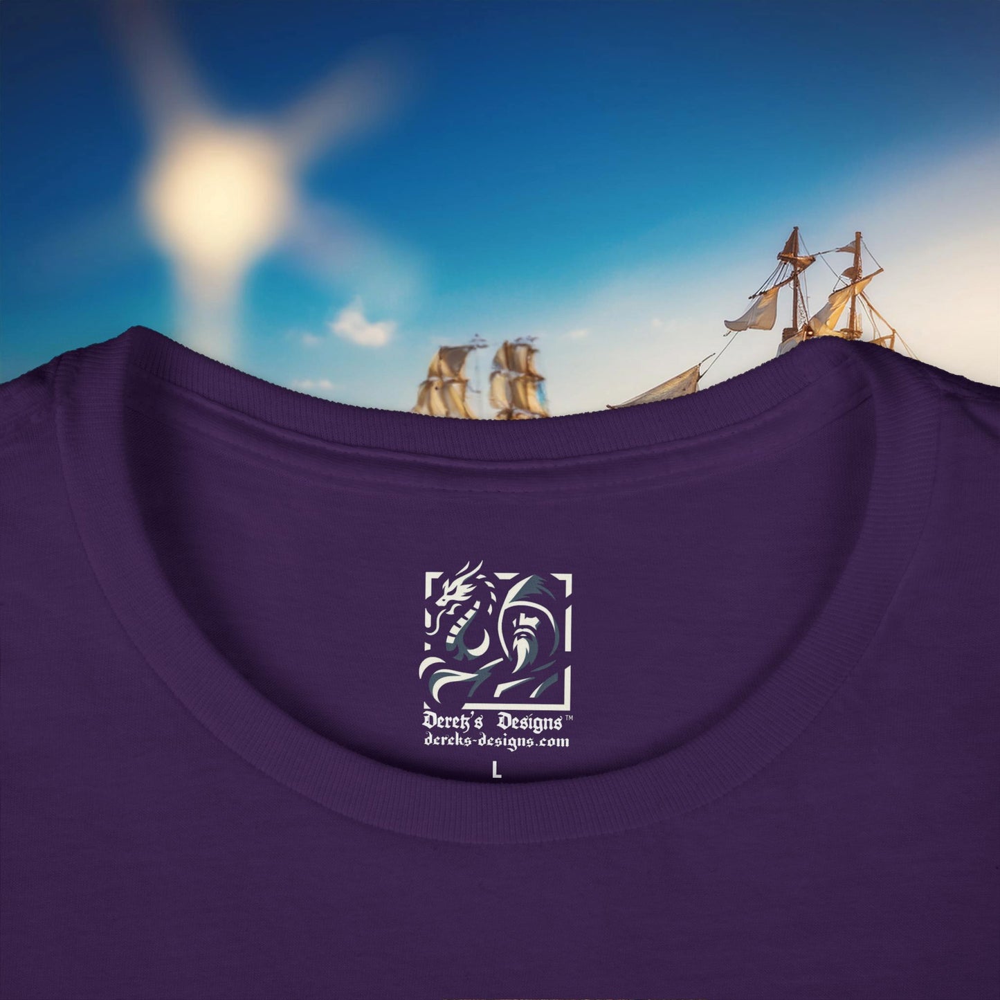 Raccoon Pirate Women's Softstyle Tee