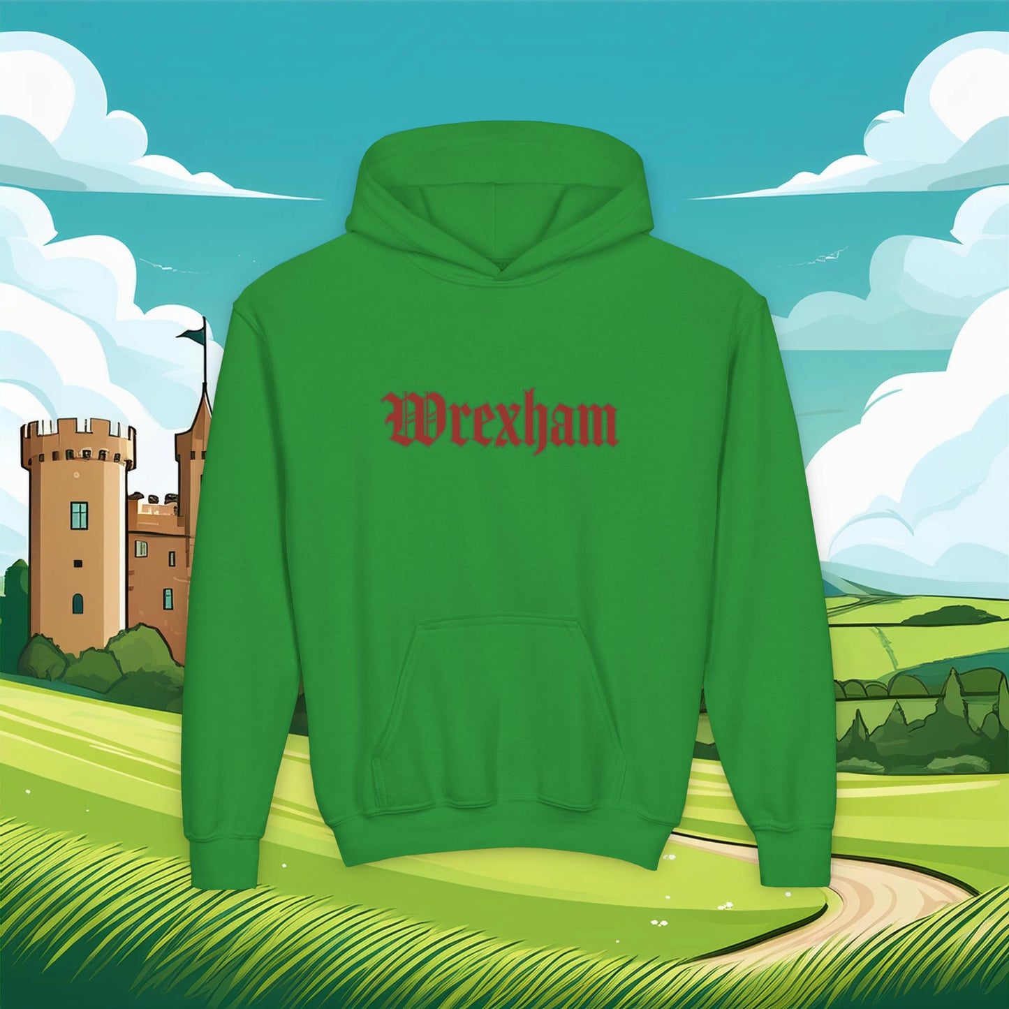 Wrexham Red Dragon Keeper Youth Hoodie