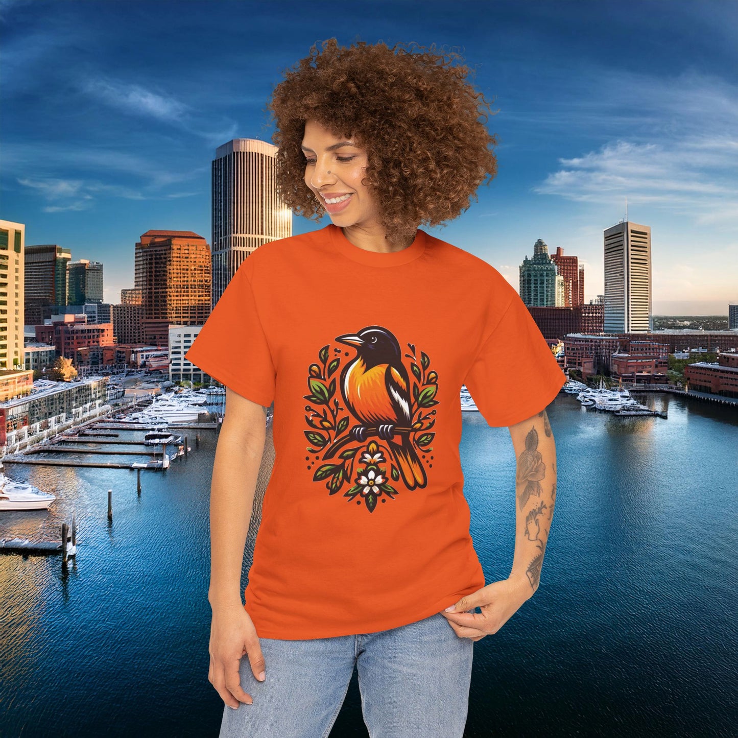 Baltimore Baseball Branch Tee