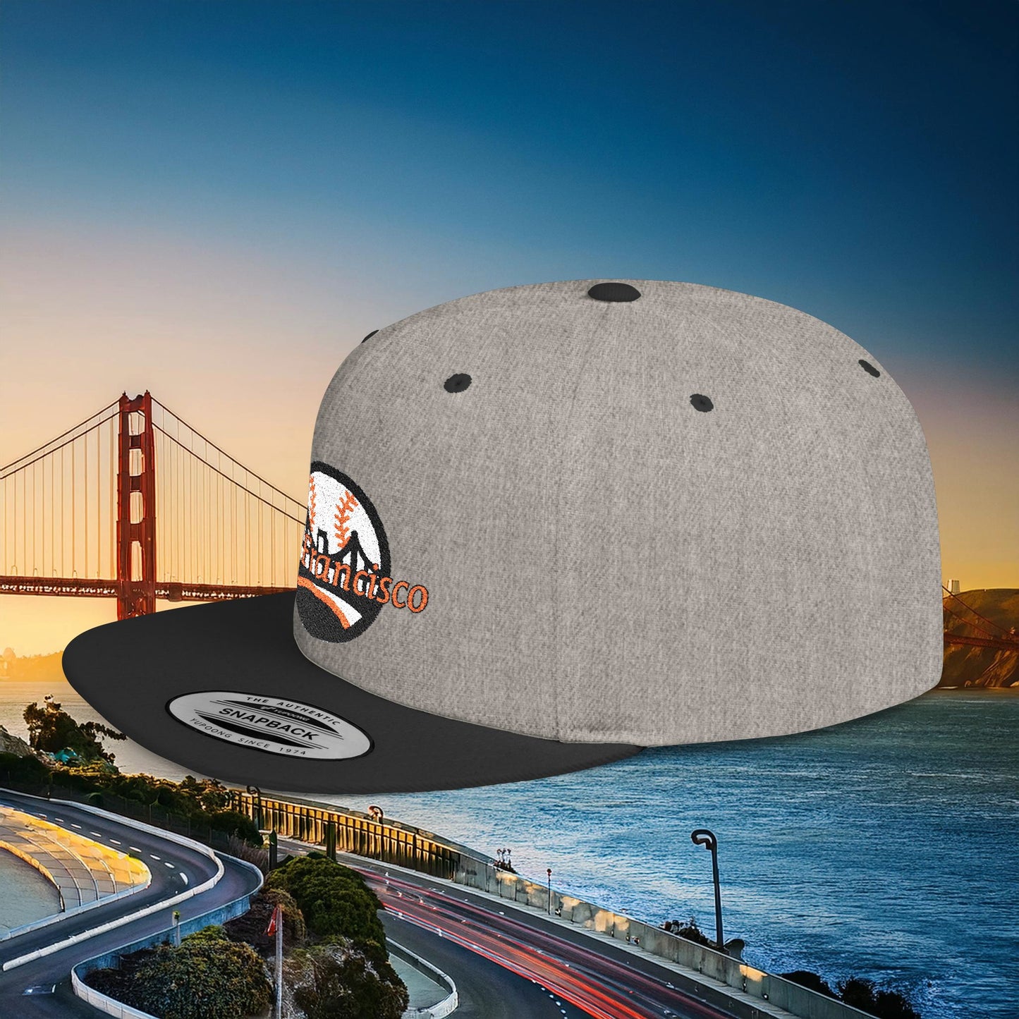 SF Baseball Flat Bill Snapback