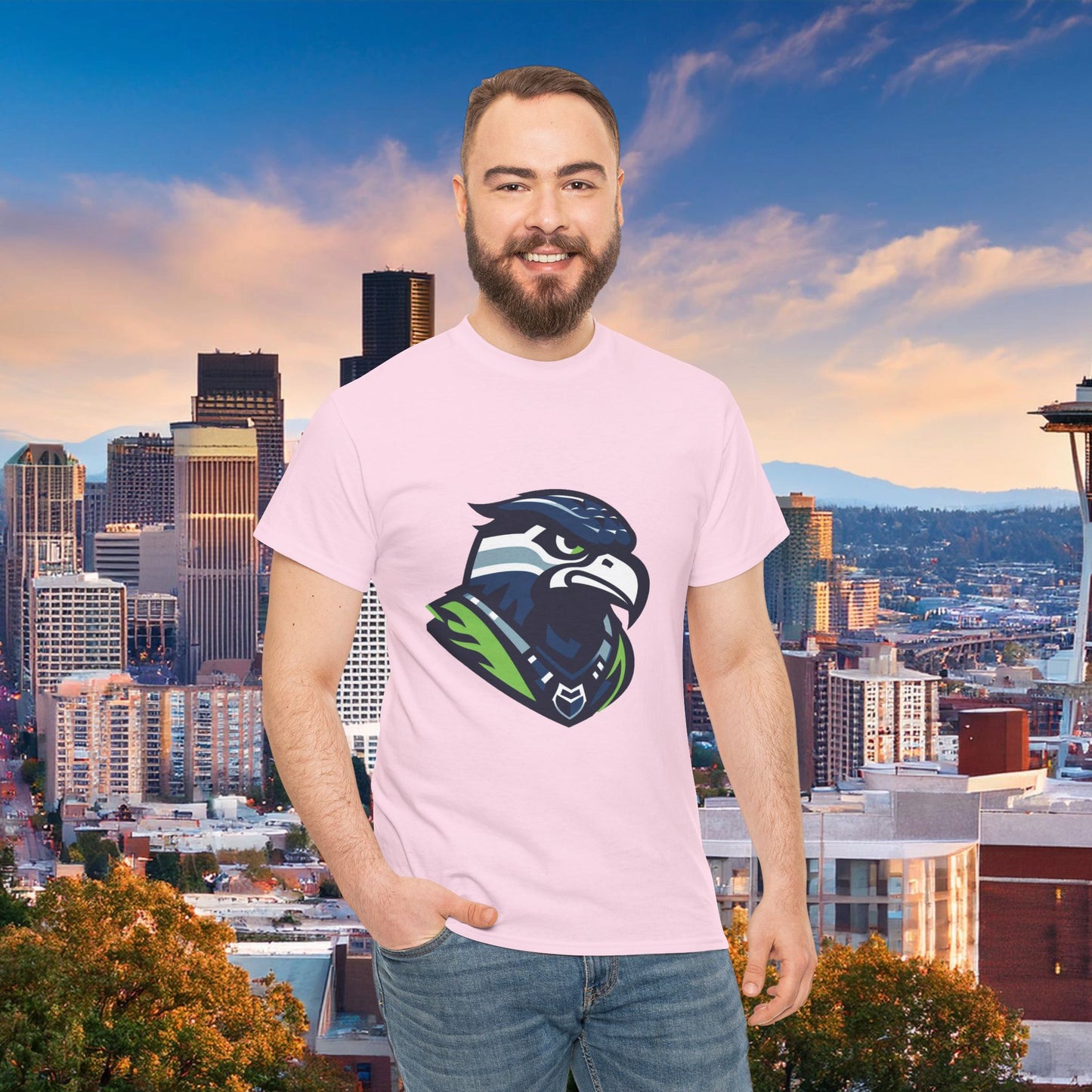Seattle Football Crest Tee