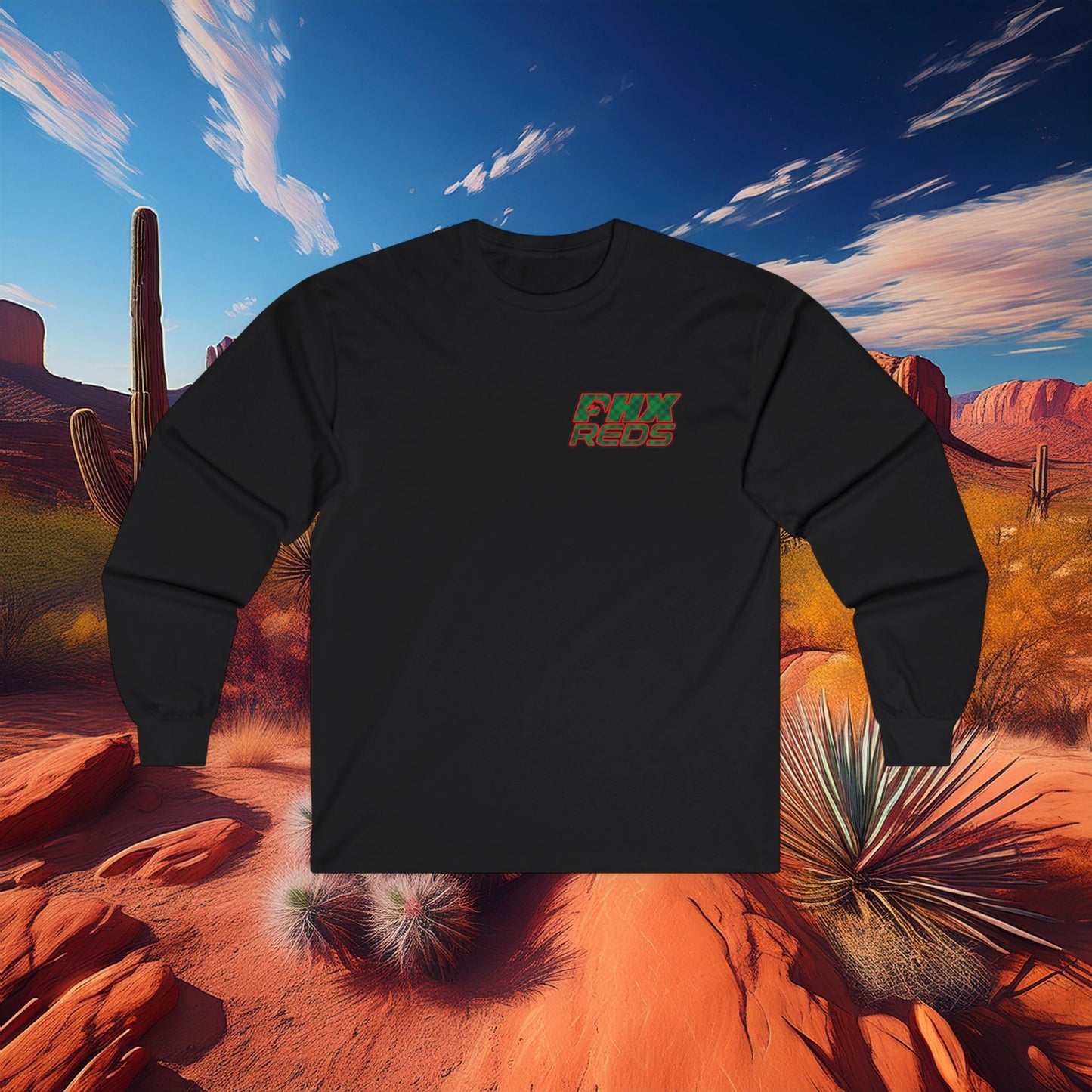 PHX Reds "Ho, Ho, Ho" Long Sleeve Tee