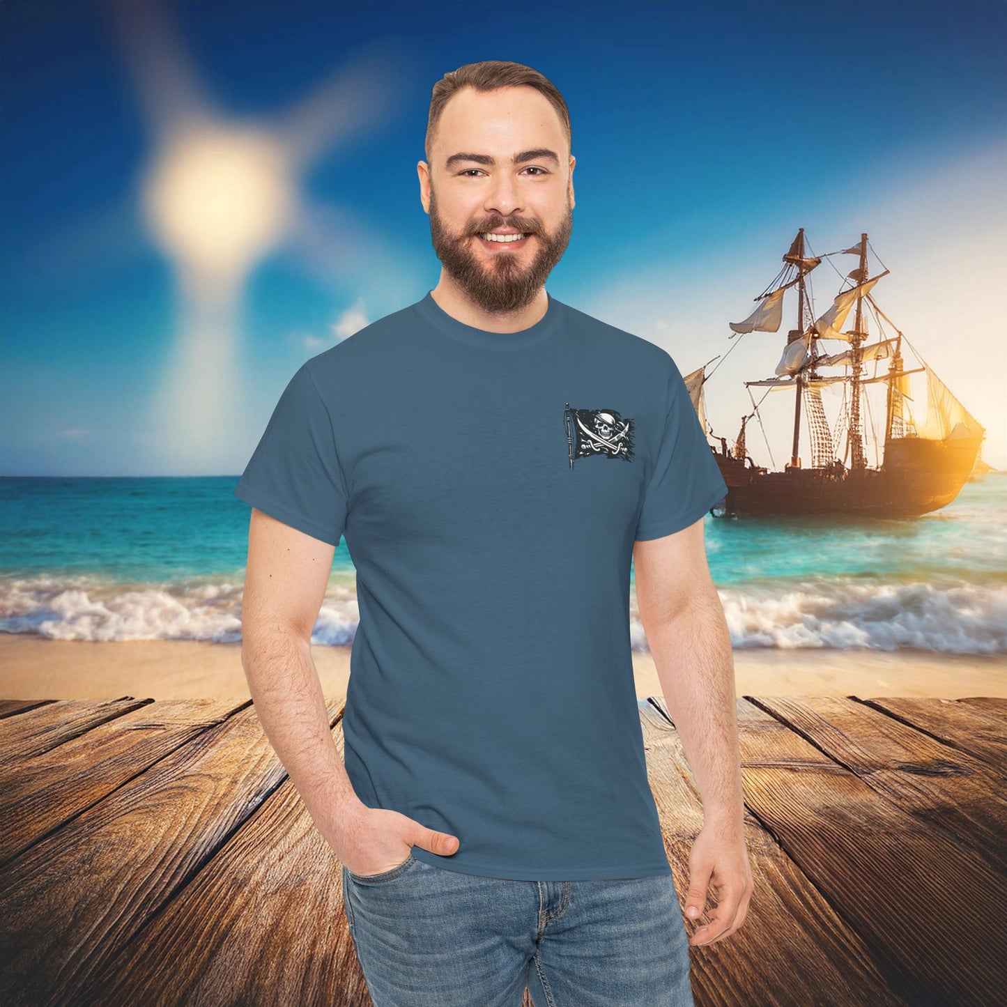 Pirate "Beatings Will Continue" Tee