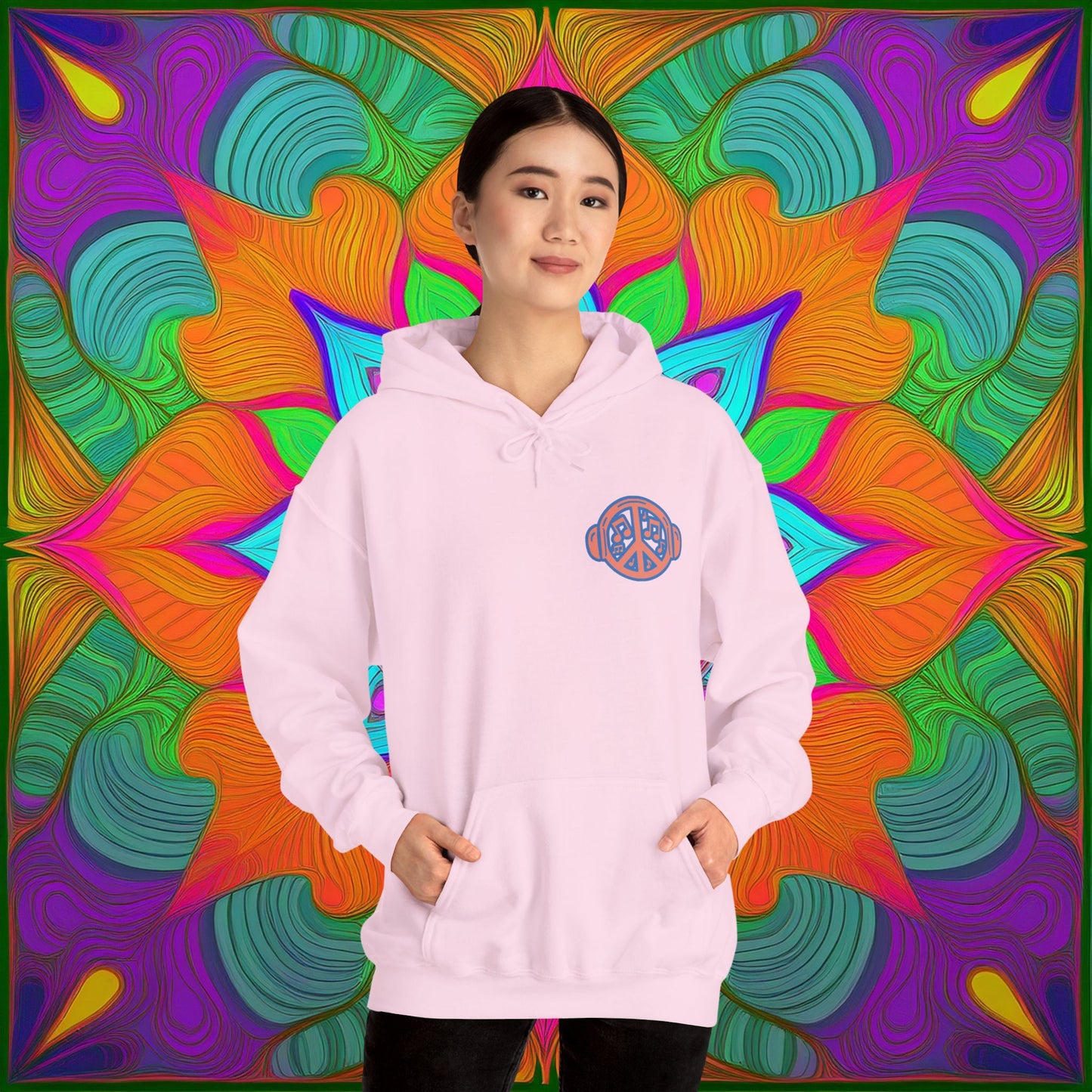 "Beats Not Bombs" Peace Hoodie