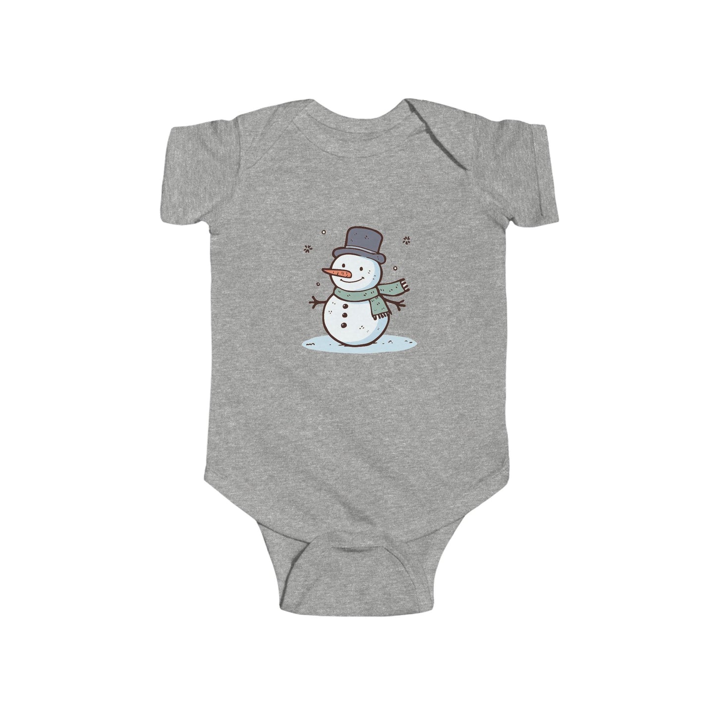 Snowman Infant Bodysuit